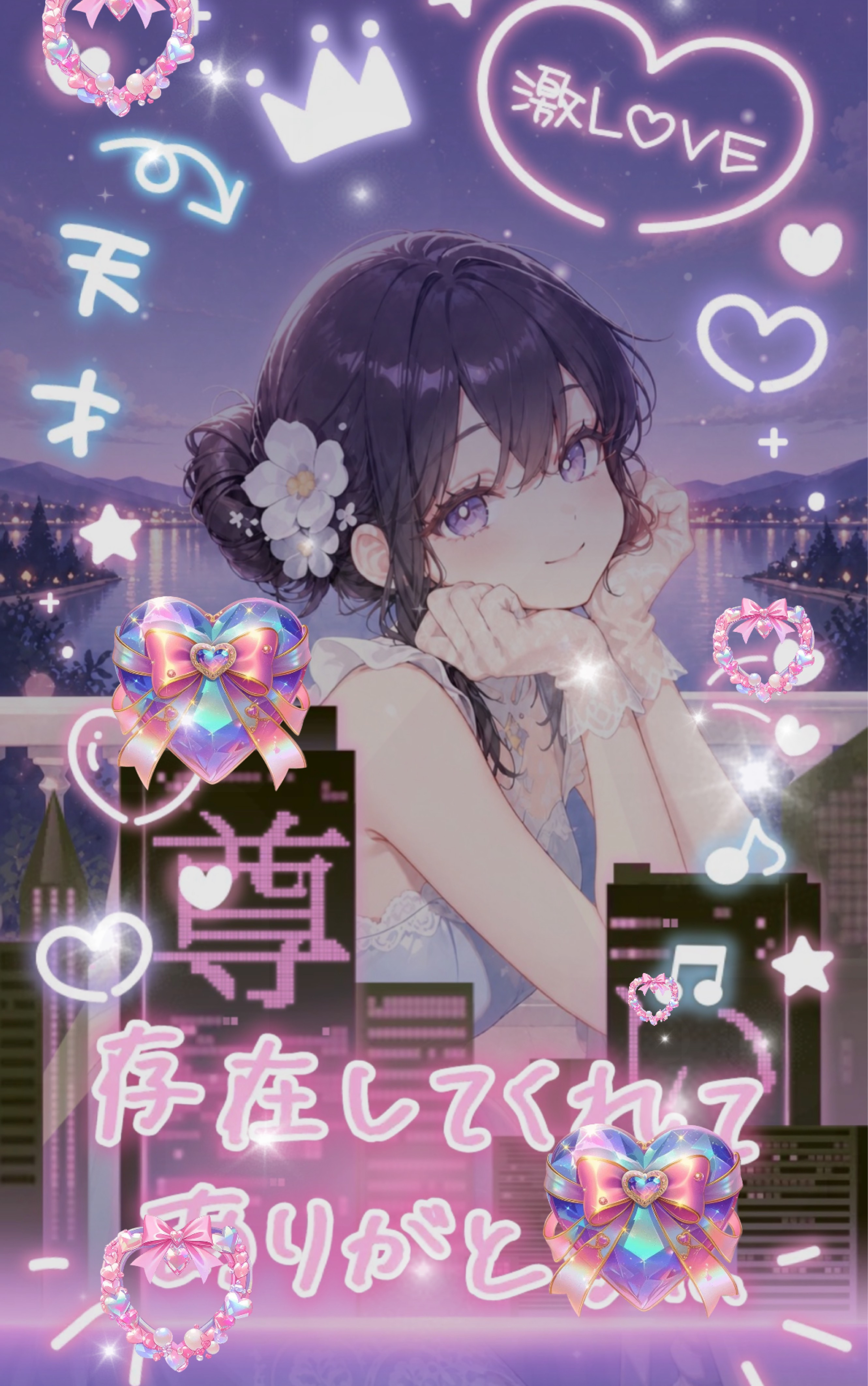 みーんなの眠気を誘う1周年日跨ぎの夜🥀⋆