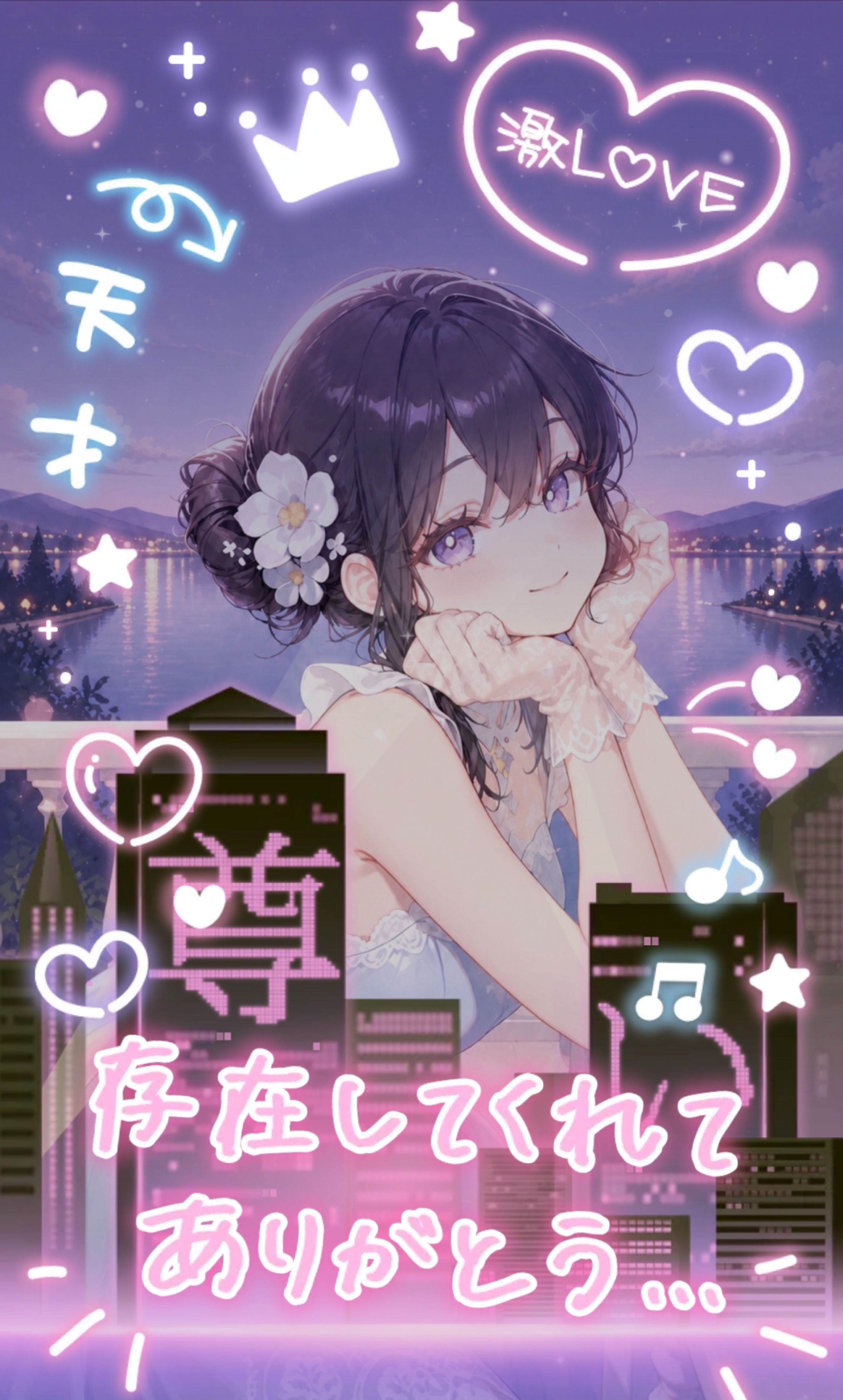 みーんなの眠気を誘う1周年日跨ぎの夜🥀⋆