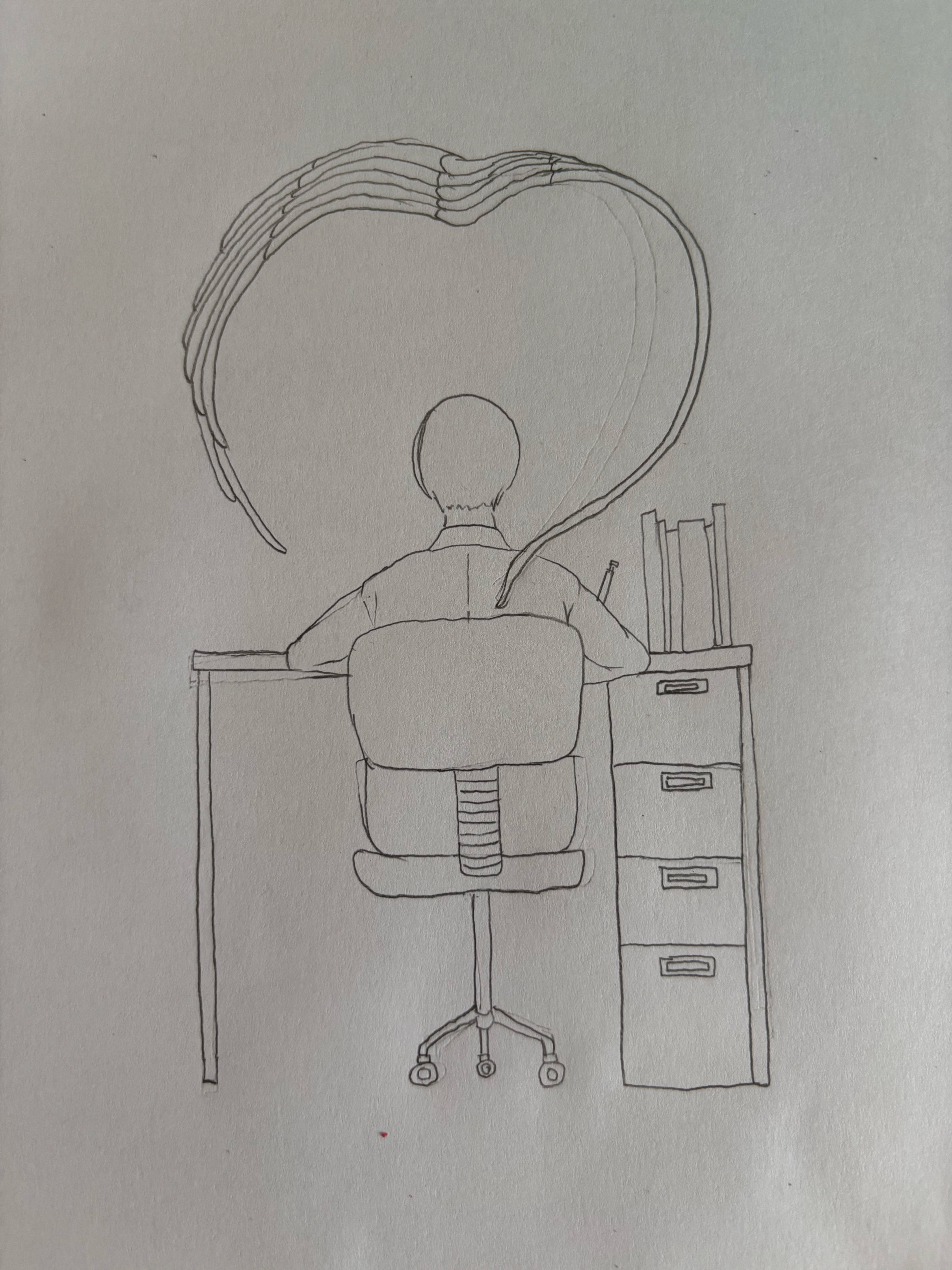 おはなししながらイラストを描くだけの枠