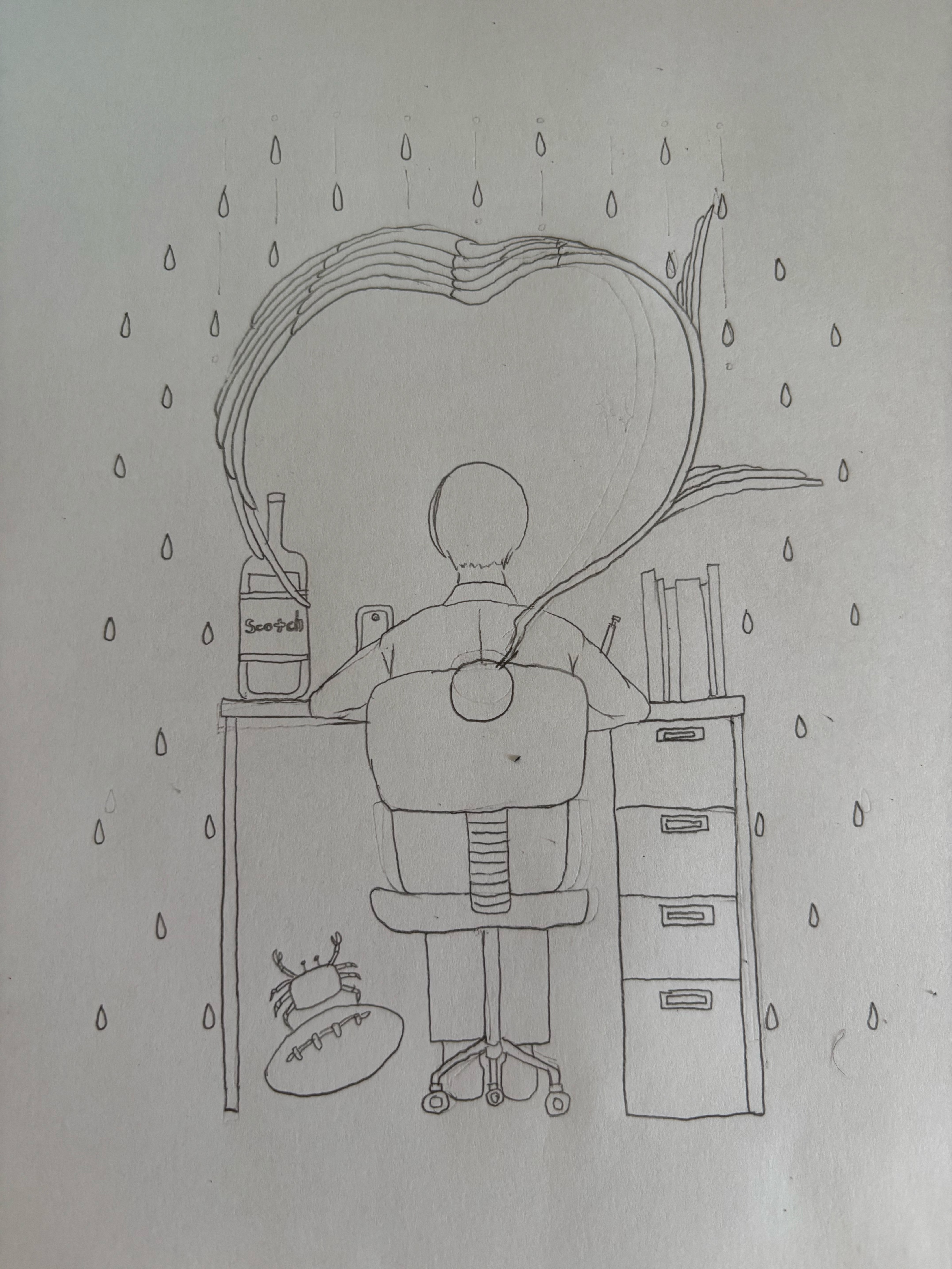 おはなししながらイラストを描くだけの枠