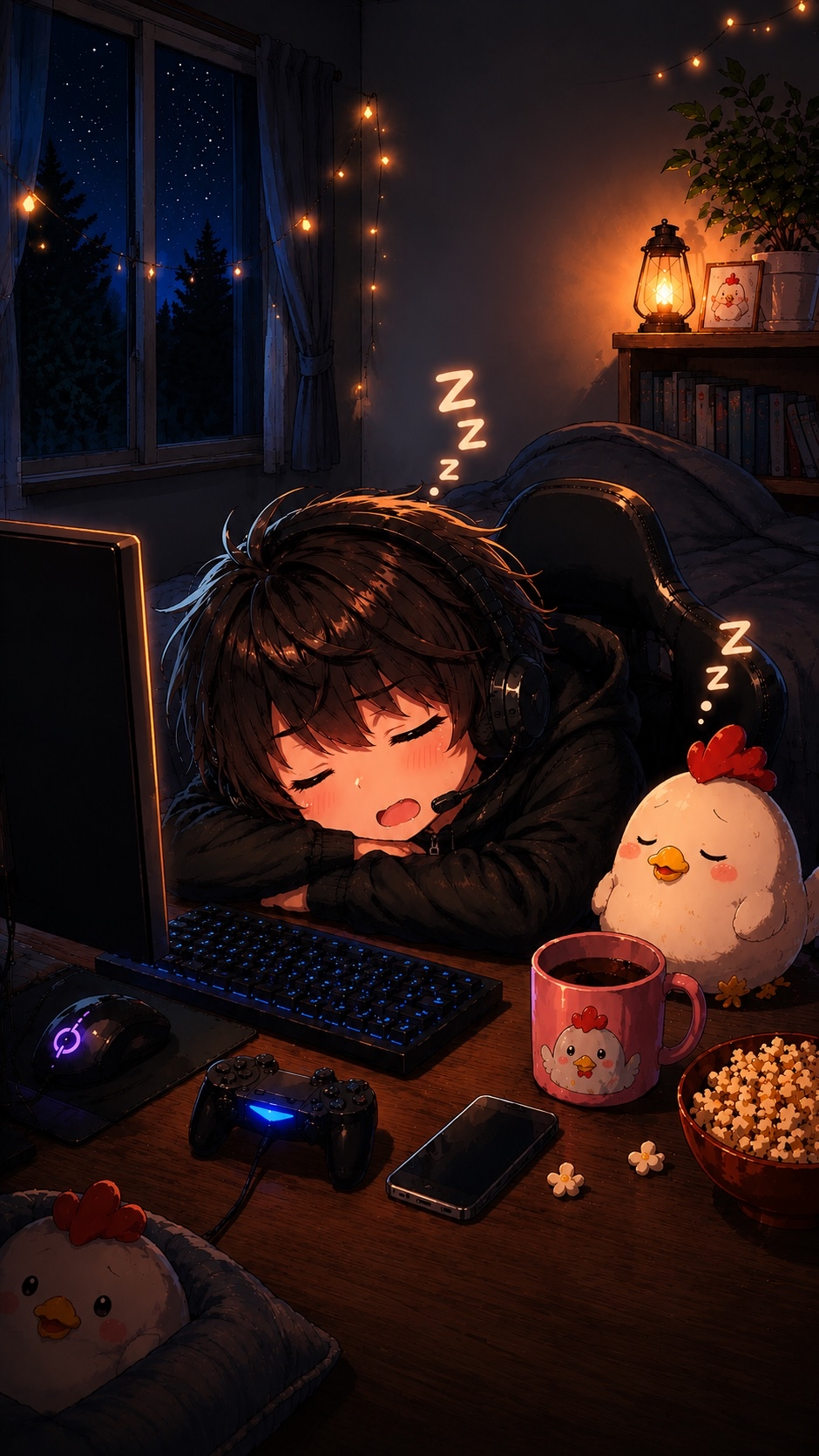 珍しく寝落ち枠～
