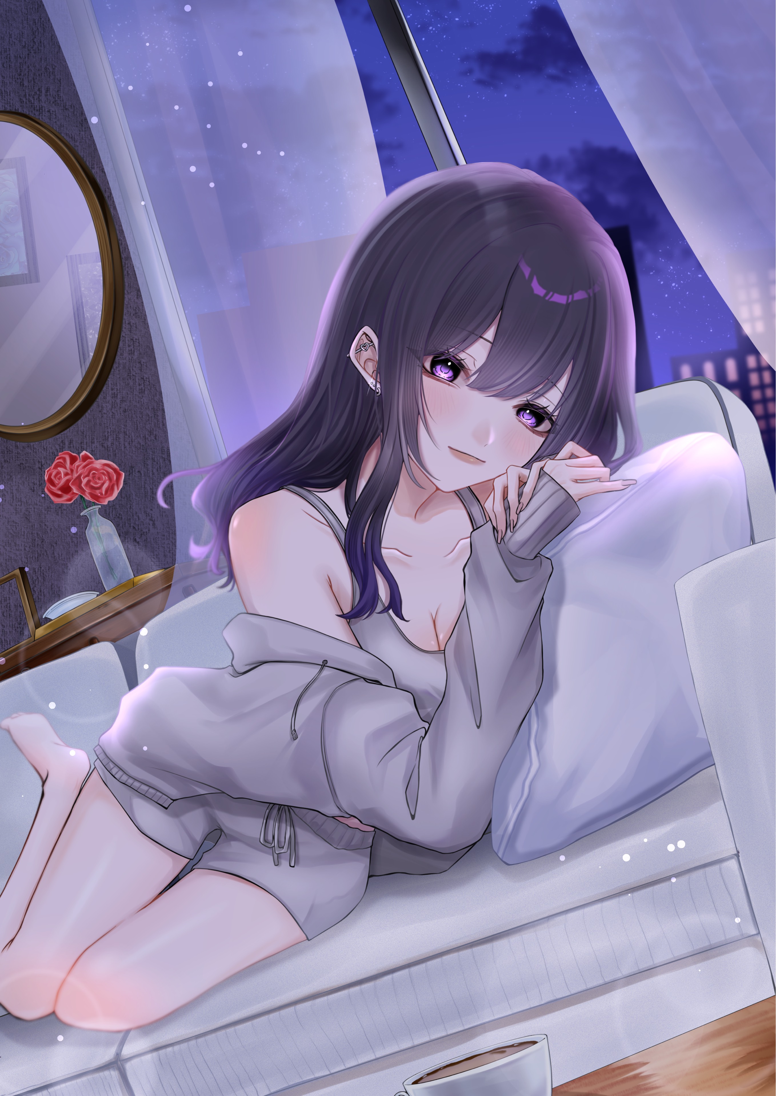 初寝潜◎│寝落ちおねいさん