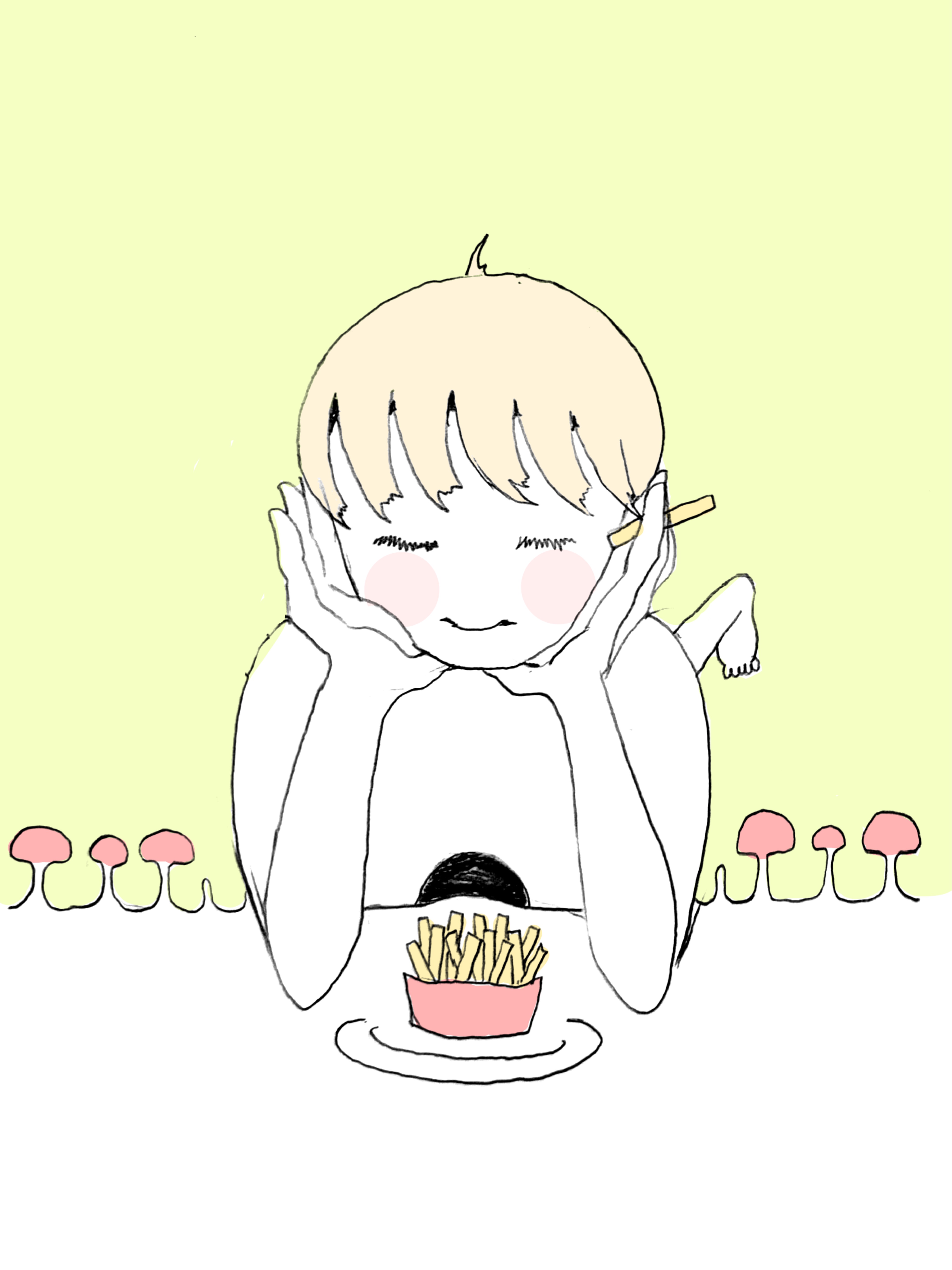 お昼休みにこんにちは