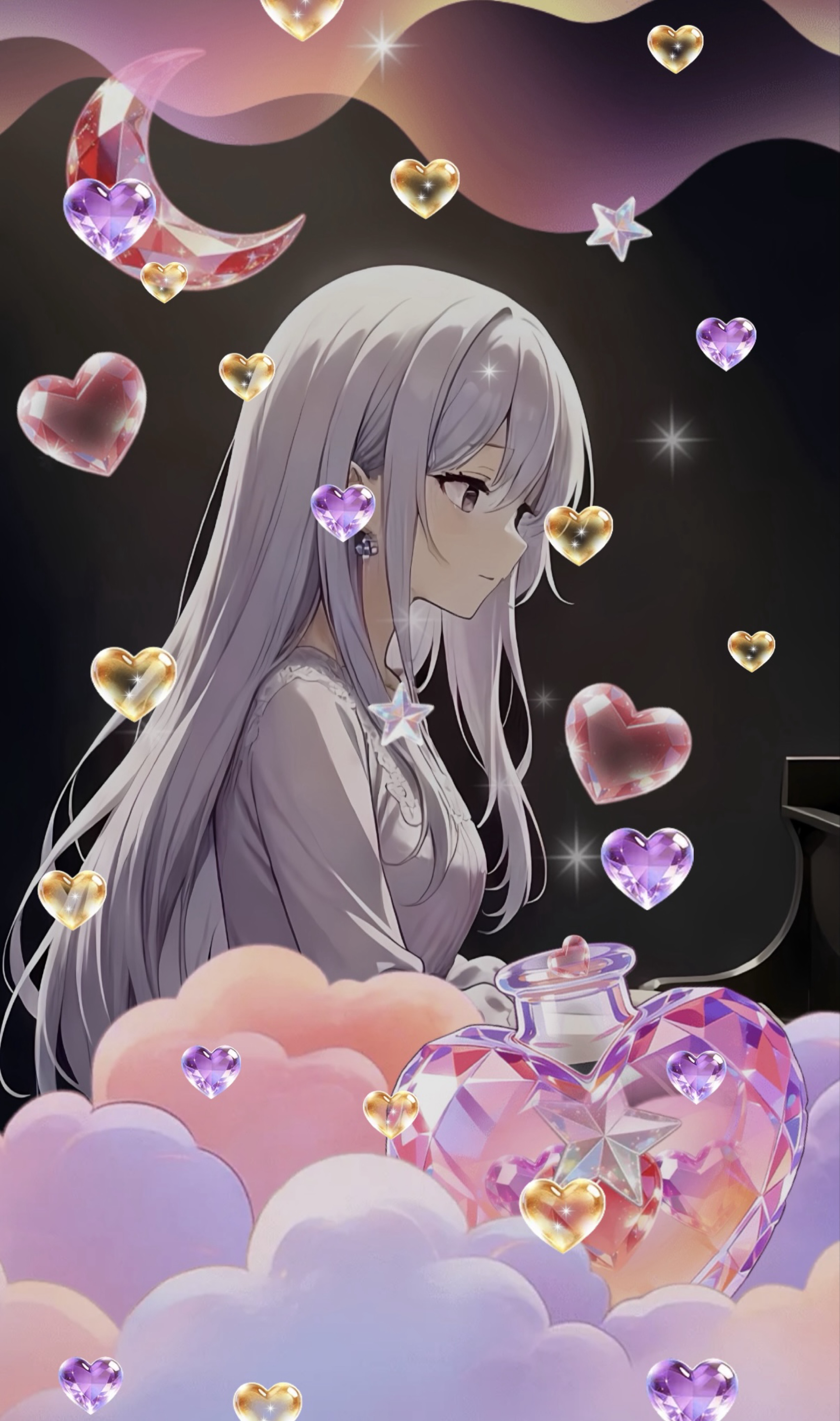 PURPLE💜寝潜初◎ピアノ