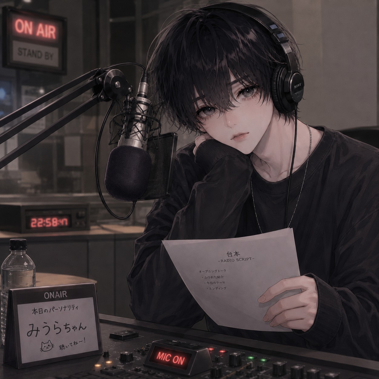 ながら配信　好きな事話して