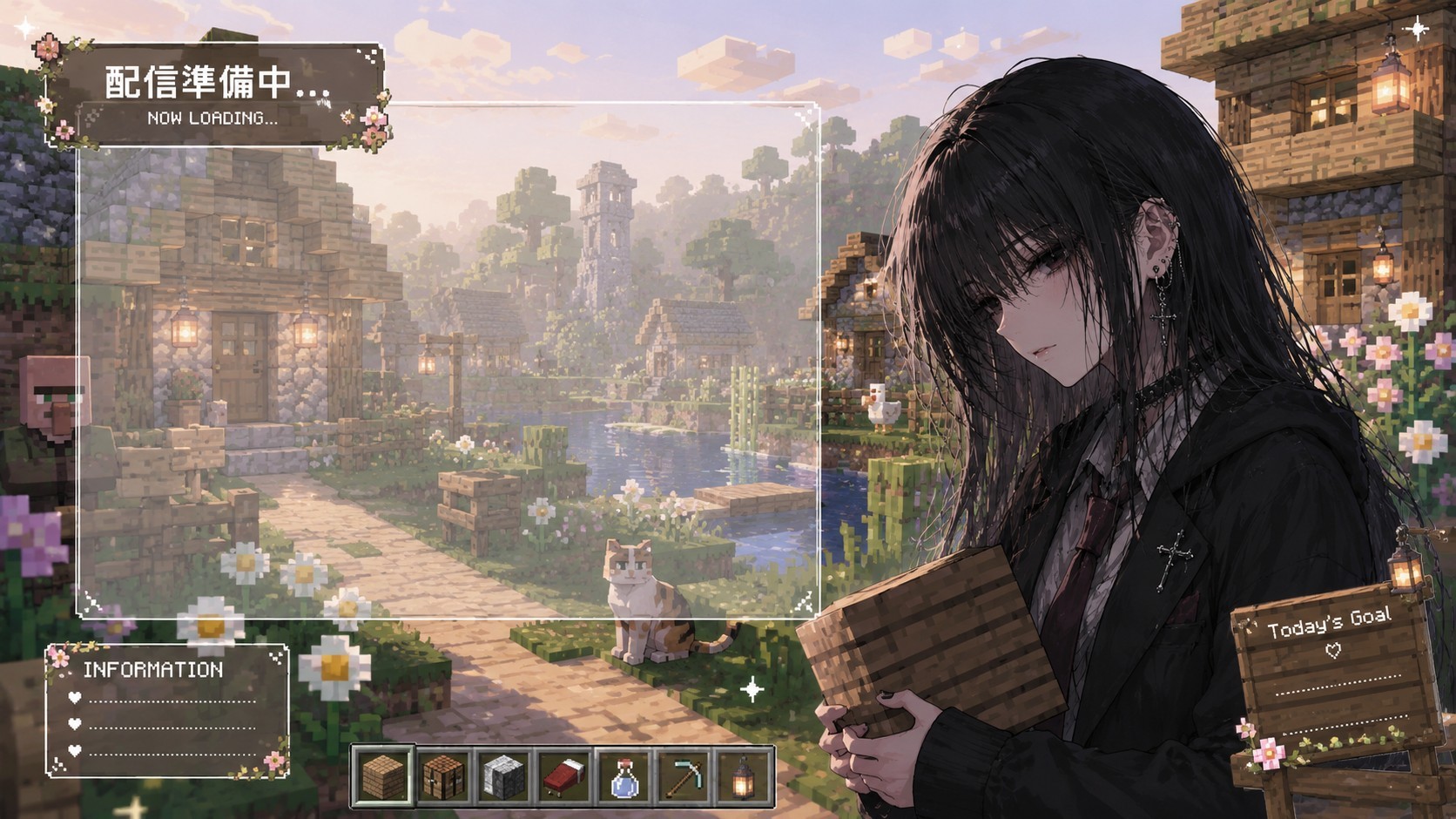 マイクラやるよー
