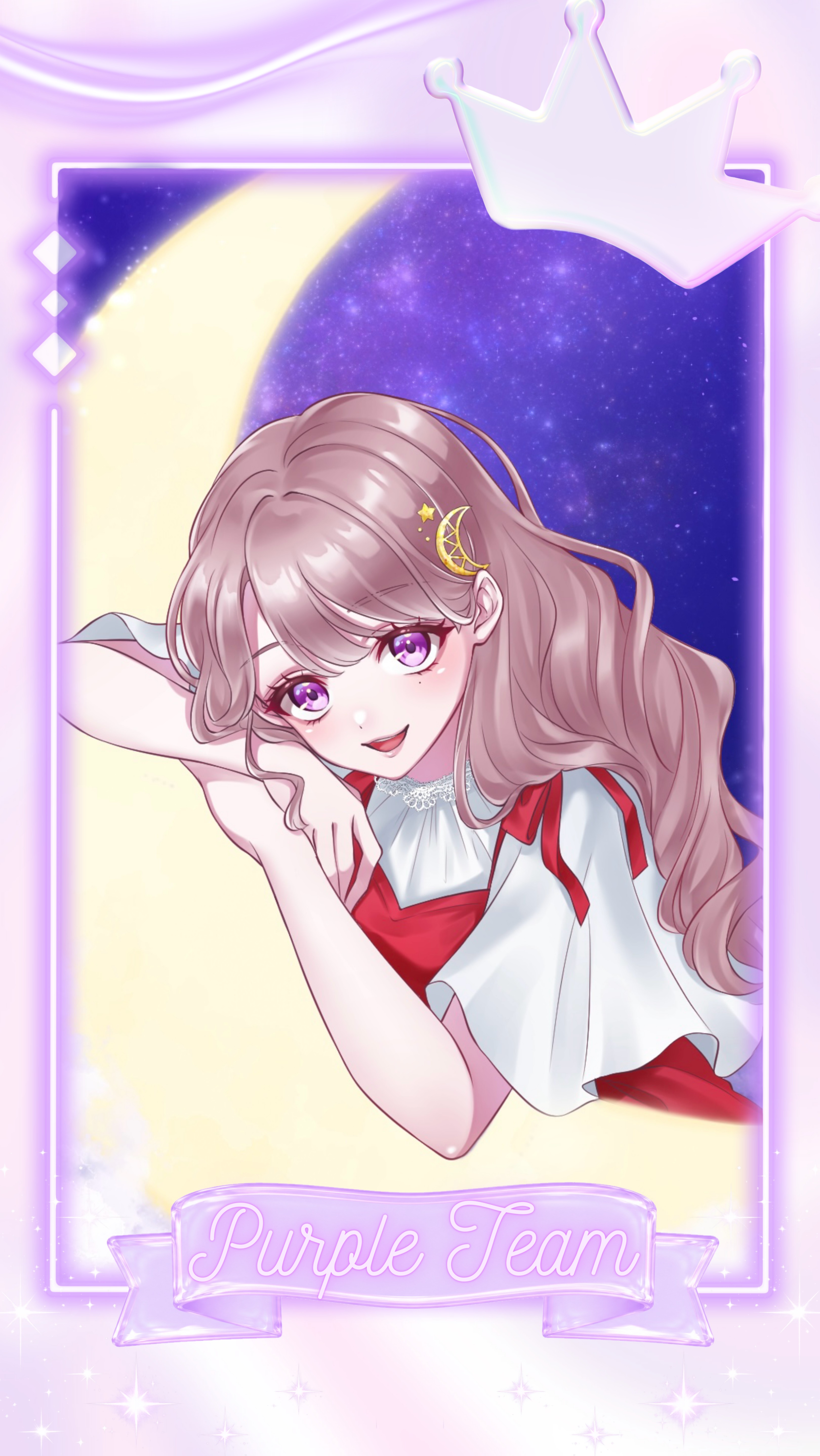 夜はここ💜みんないらっしゃい！