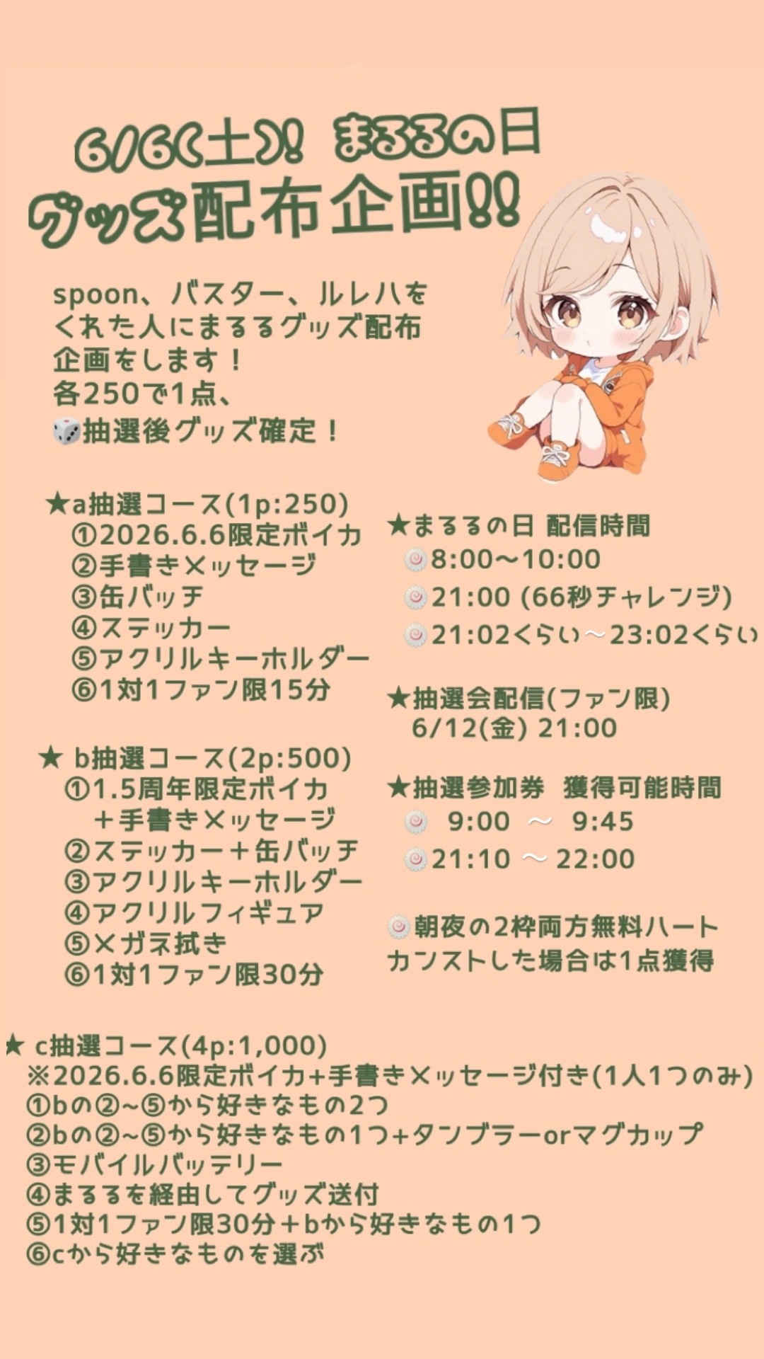 6/6について話そ