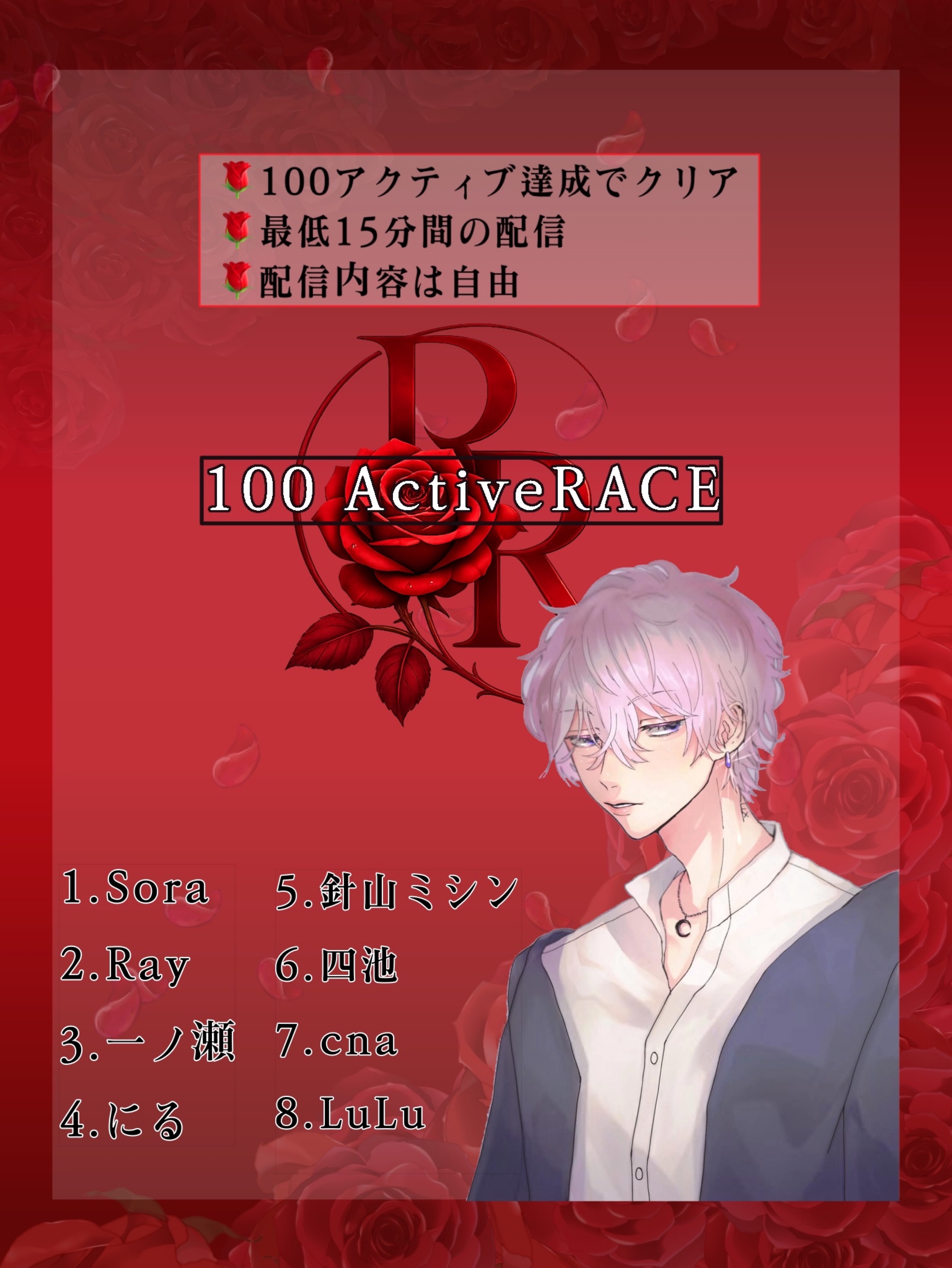 🌹100ActiveRaceFinal