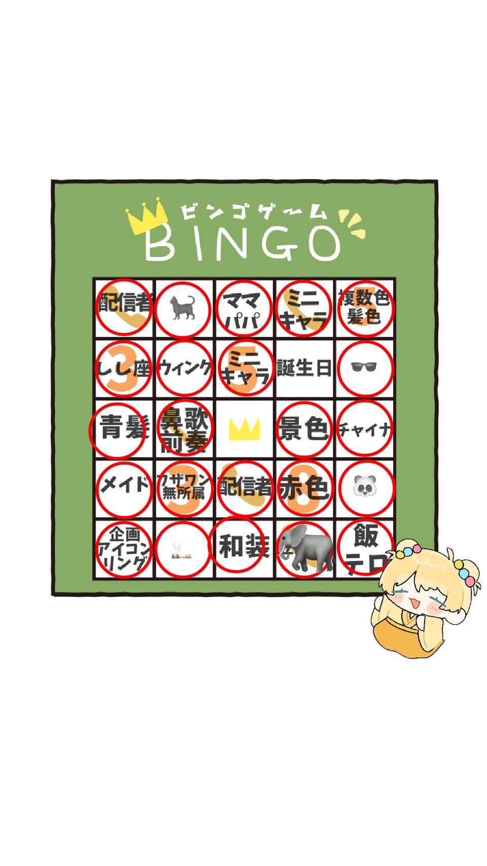 今日誕生日の人ー！
