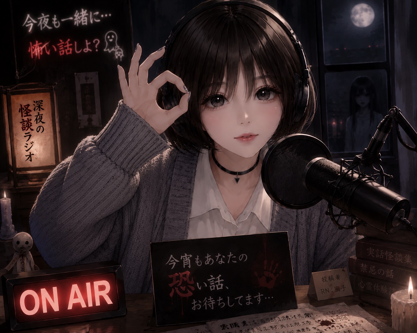 怖い話を聞かせてください！