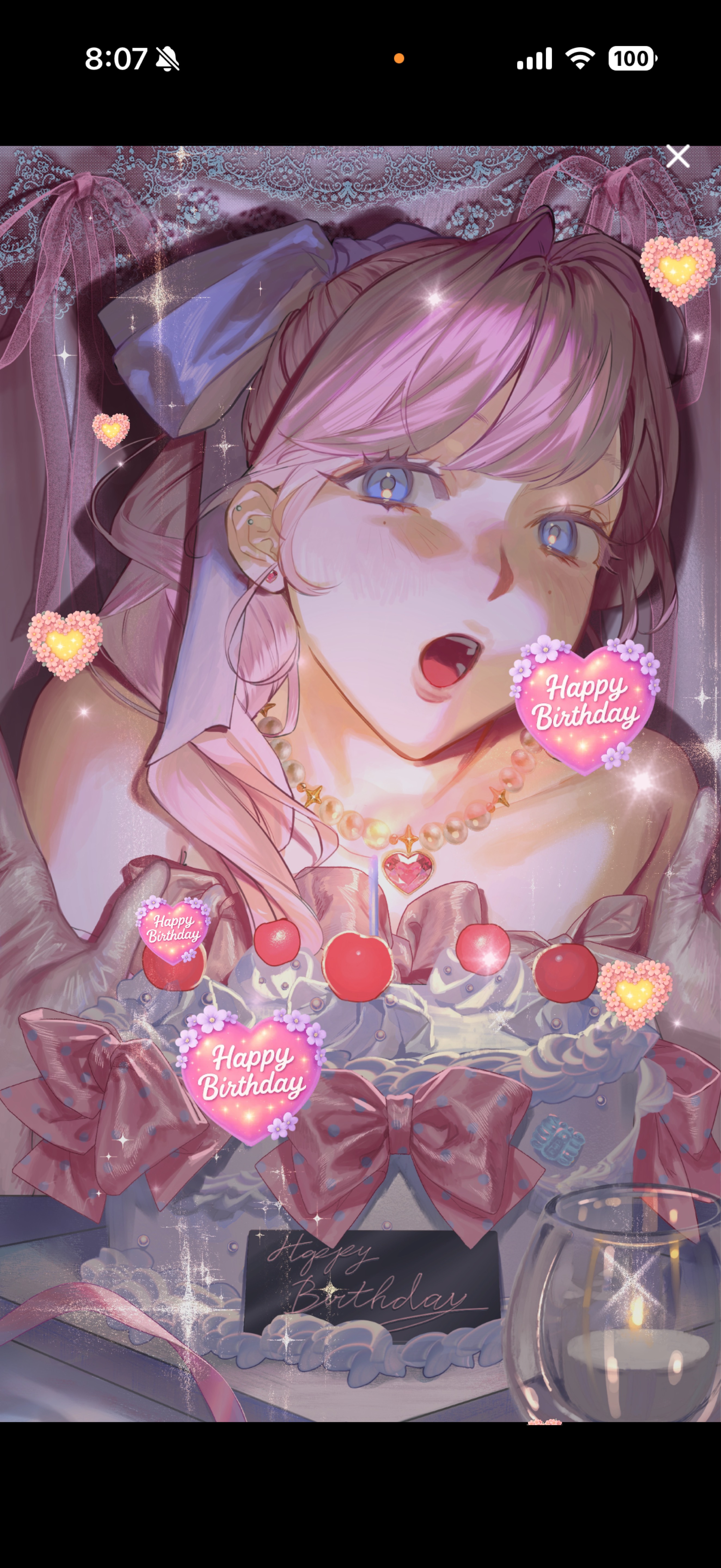 8:30まで！ハッピーなお誕生日です🪄︎