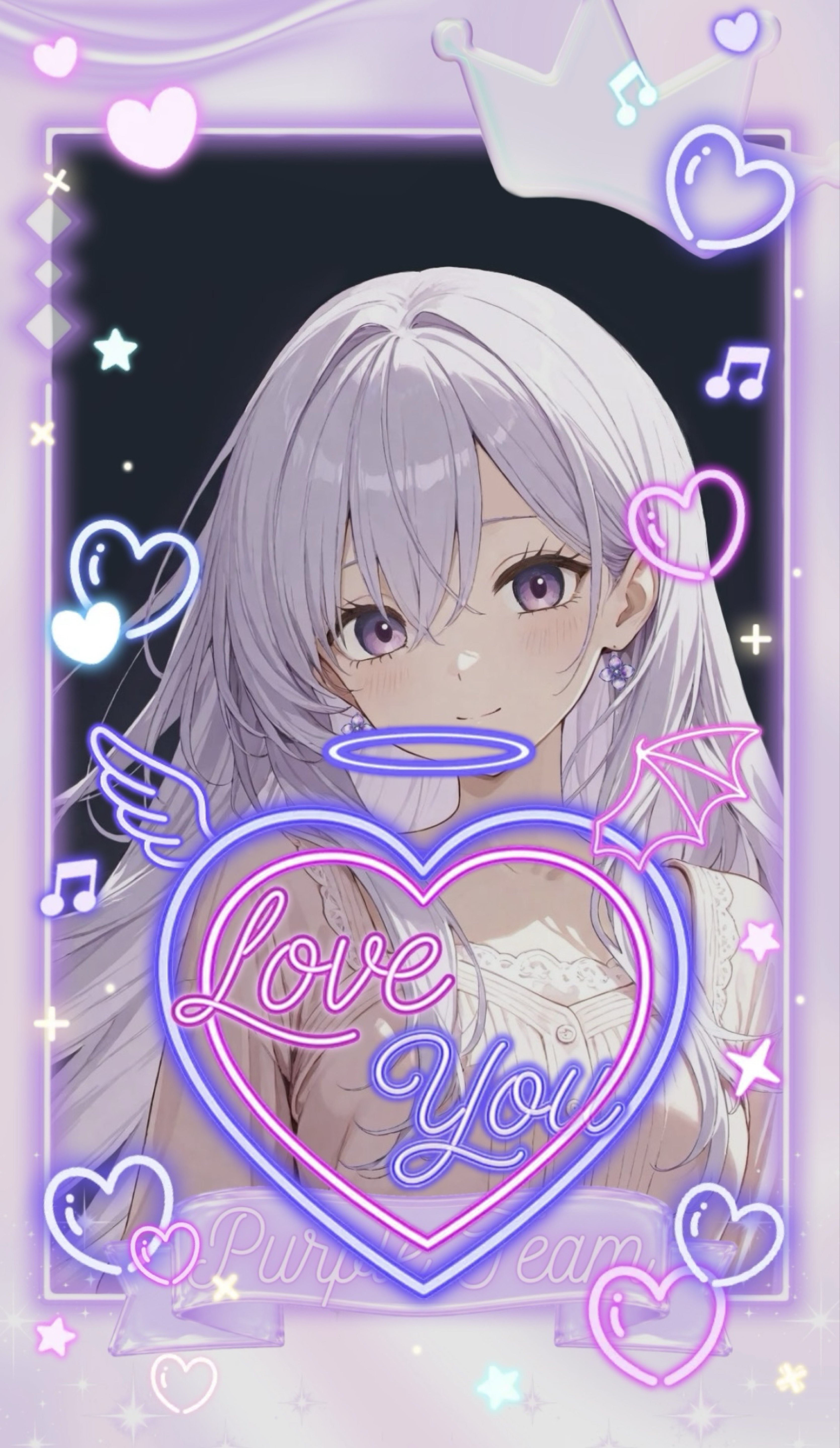 PURPLE💜寝潜初◎ピアノ