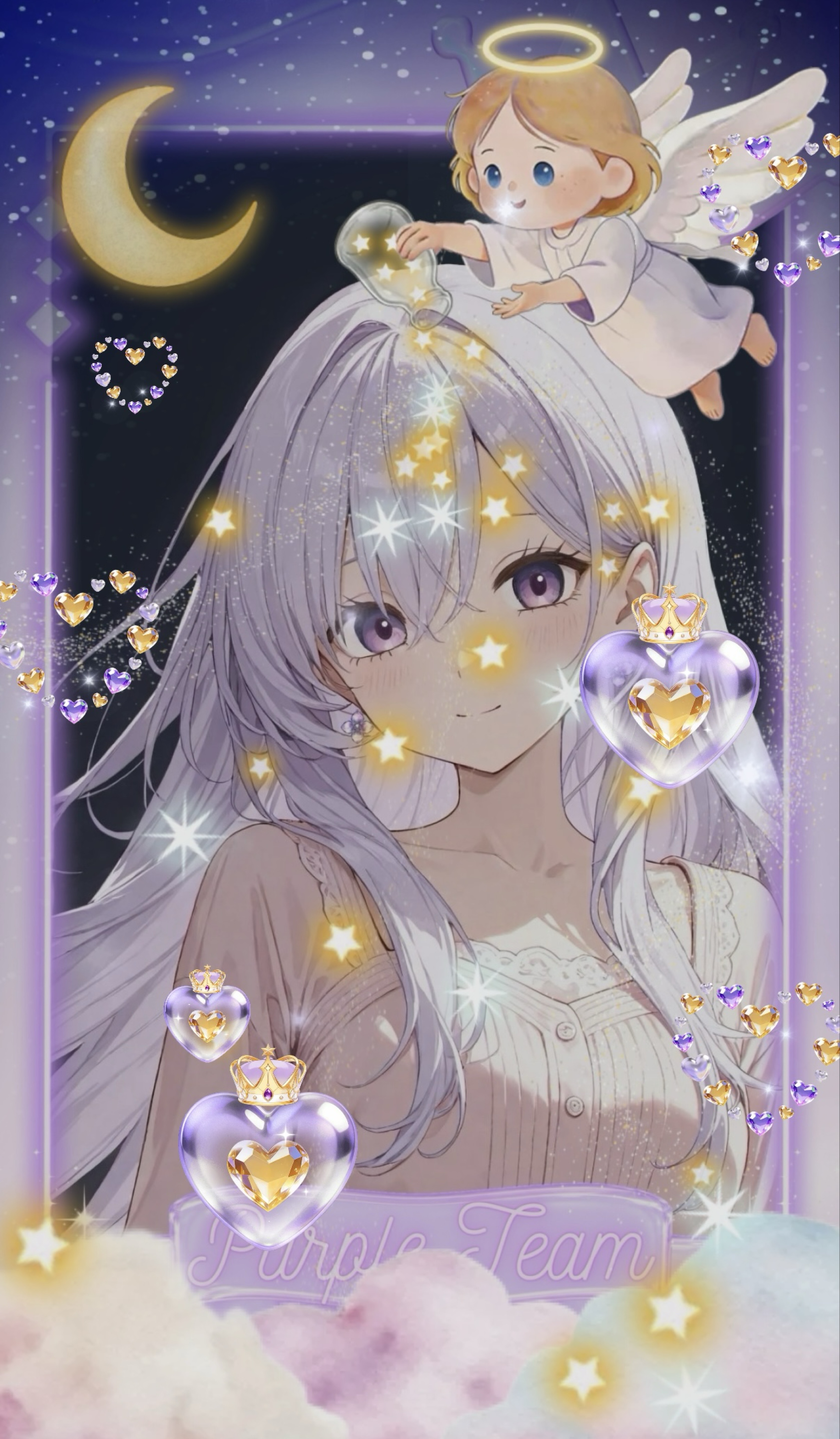 PURPLE💜寝潜初◎ピアノ