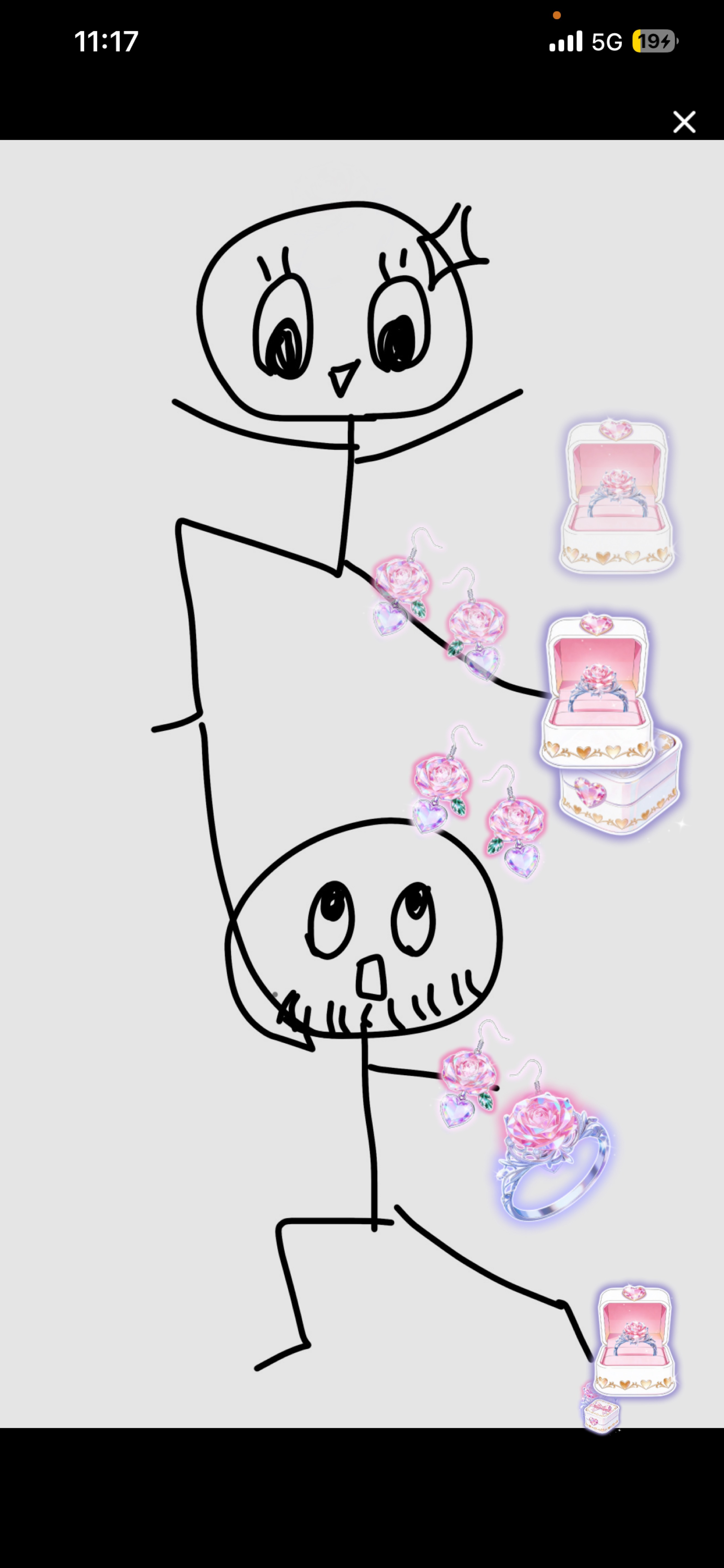 休憩と乾き待ち🌹