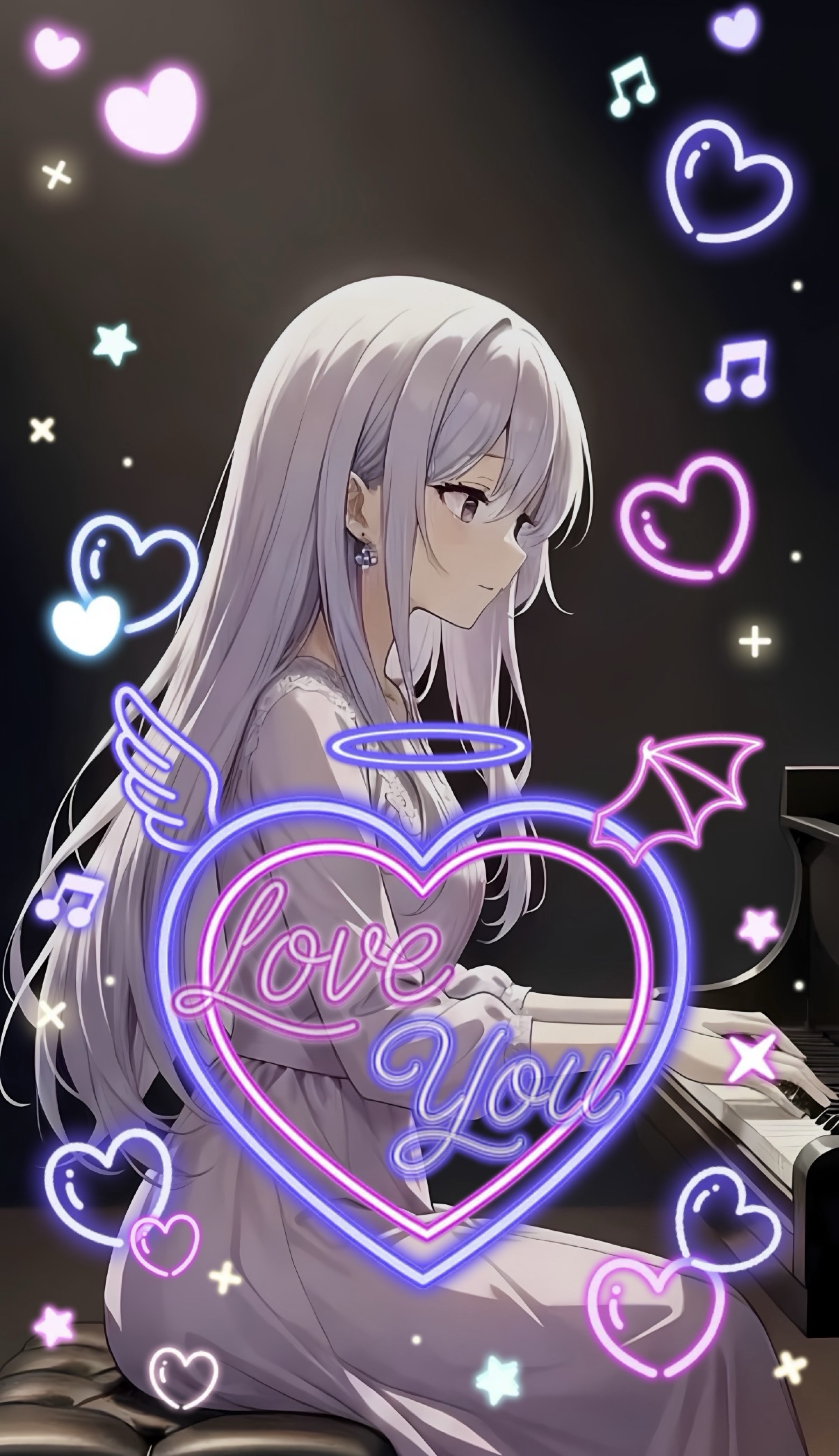 PURPLE💜寝潜初◎ピアノ