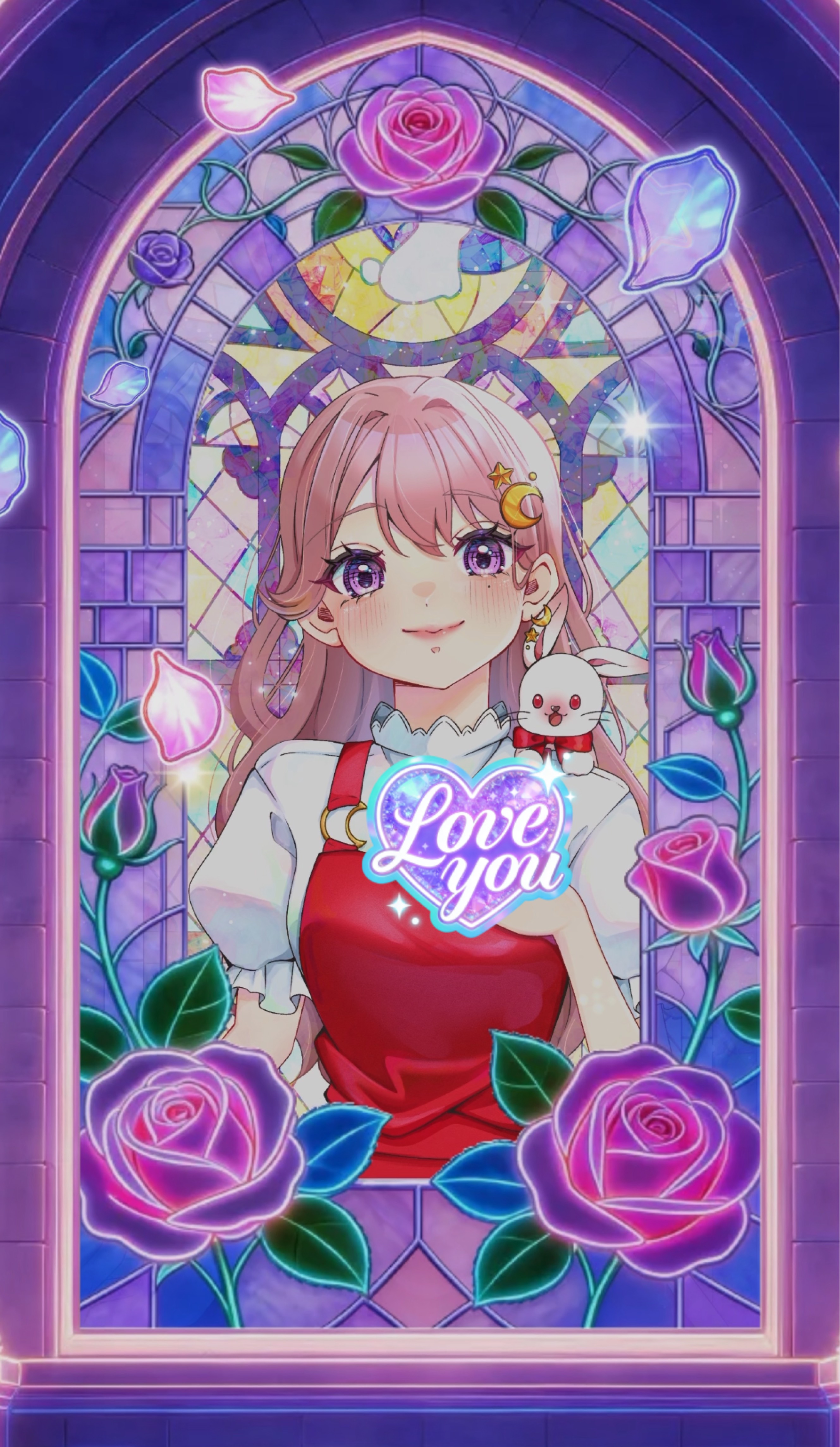 朝はここ💜9:00まで