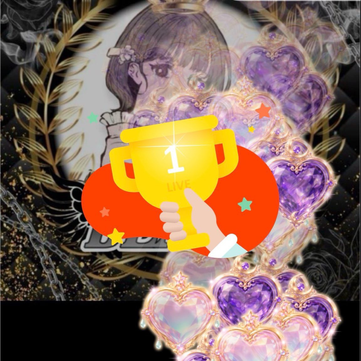 ハート落ち大歓迎🏴