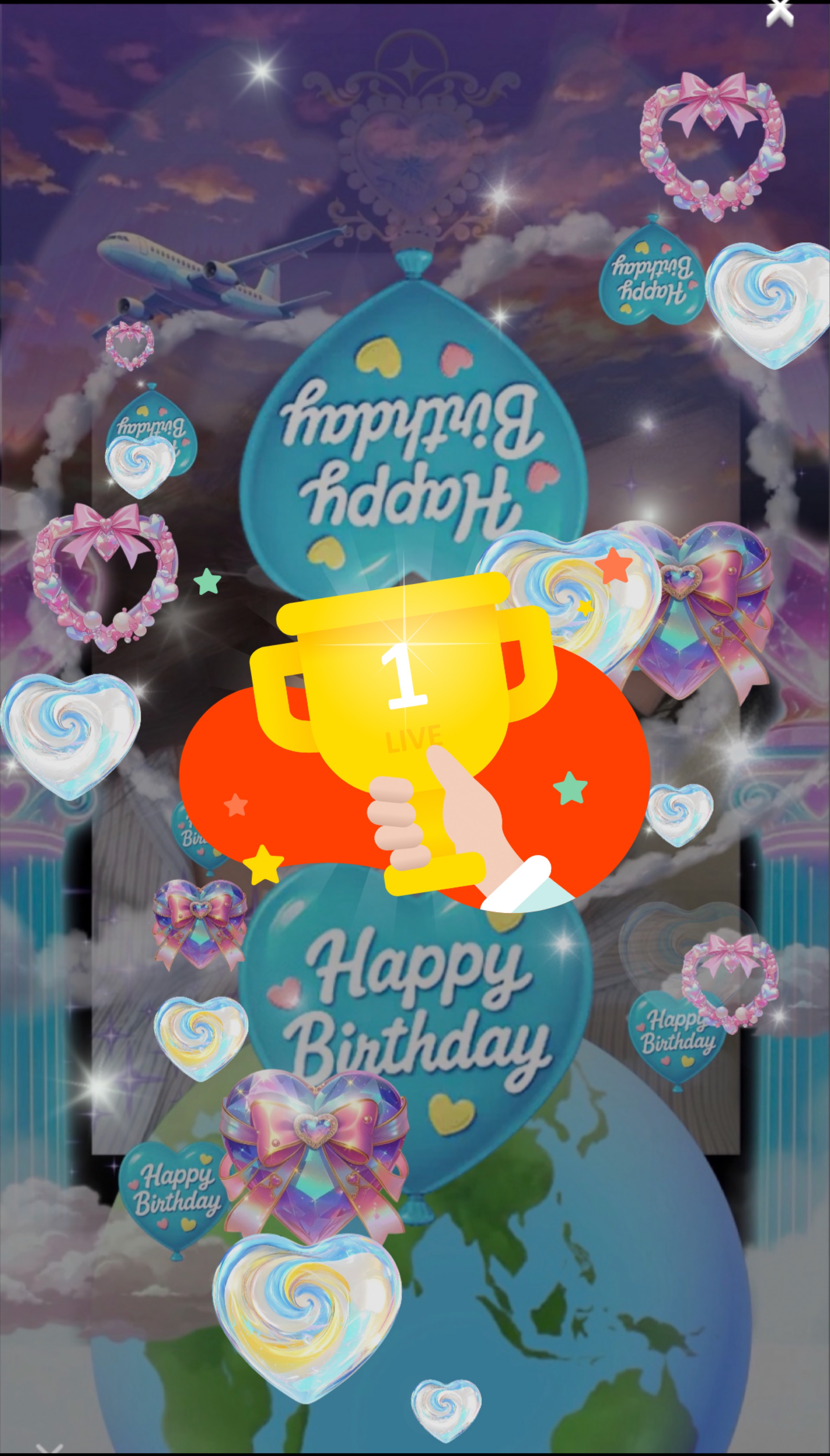 我、爆誕なり、本日の主役☽༂ 🪽‪