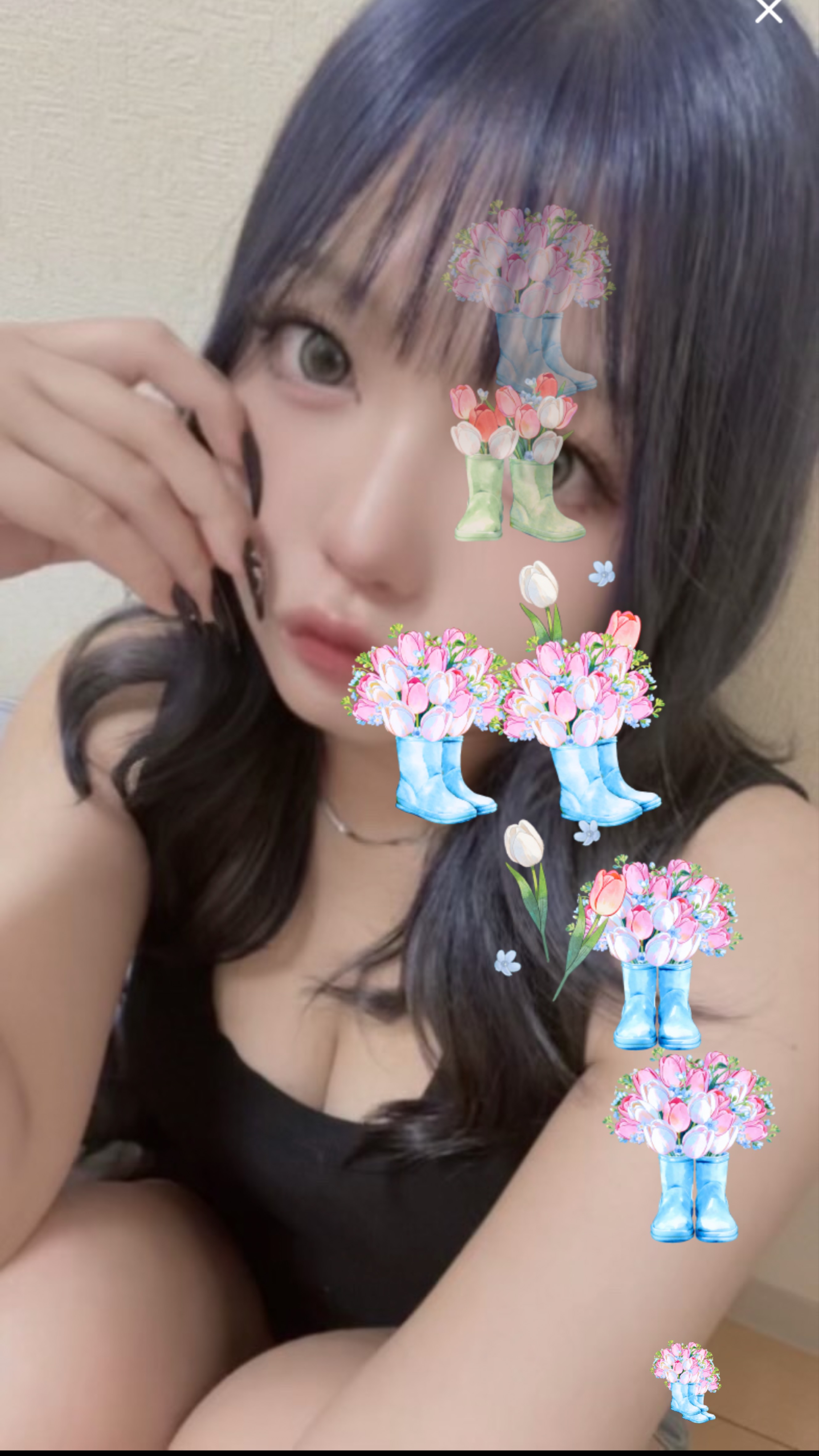 おはよう言いに来て 。