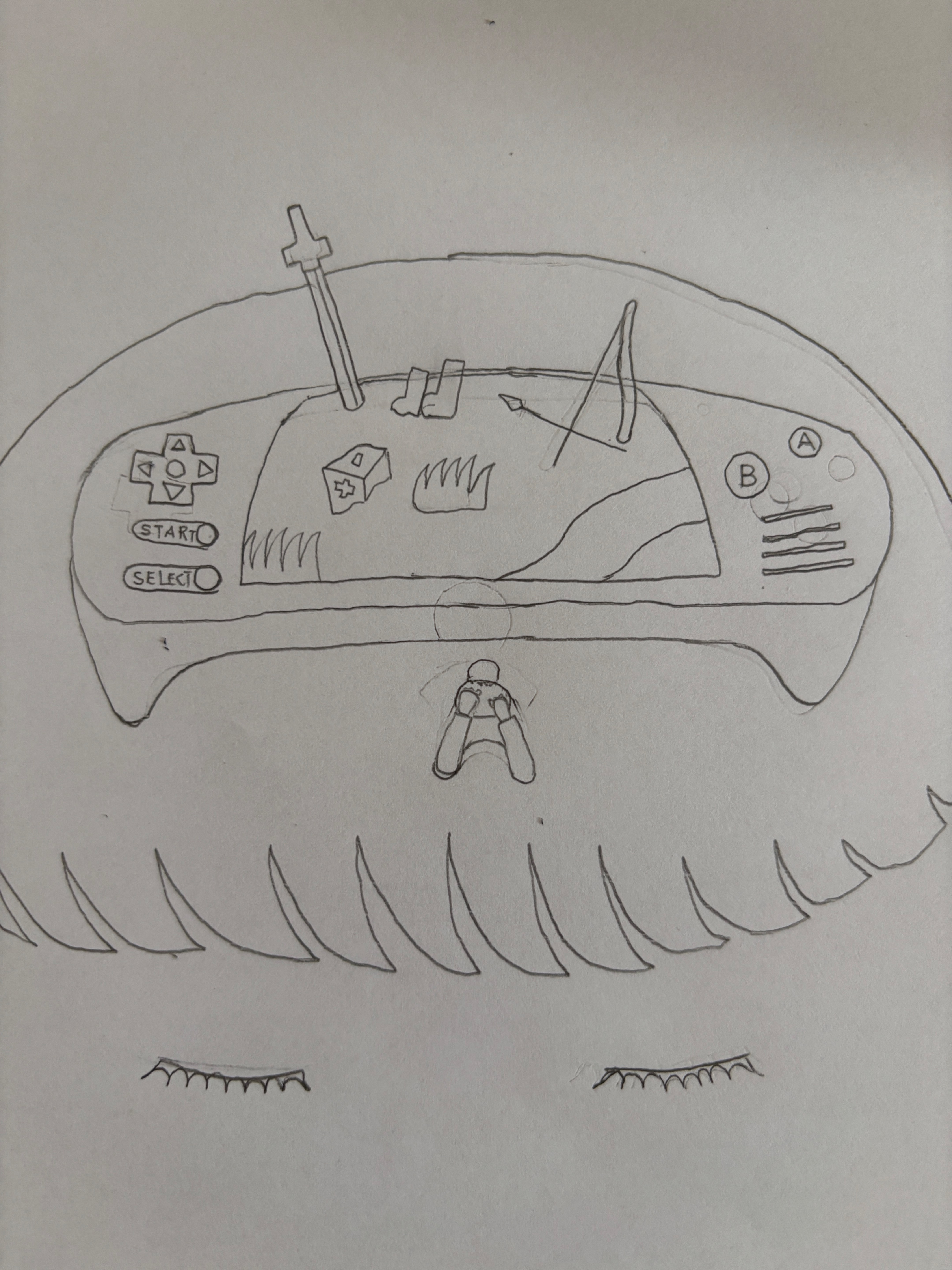 お話しながはイラスト描くだけの枠