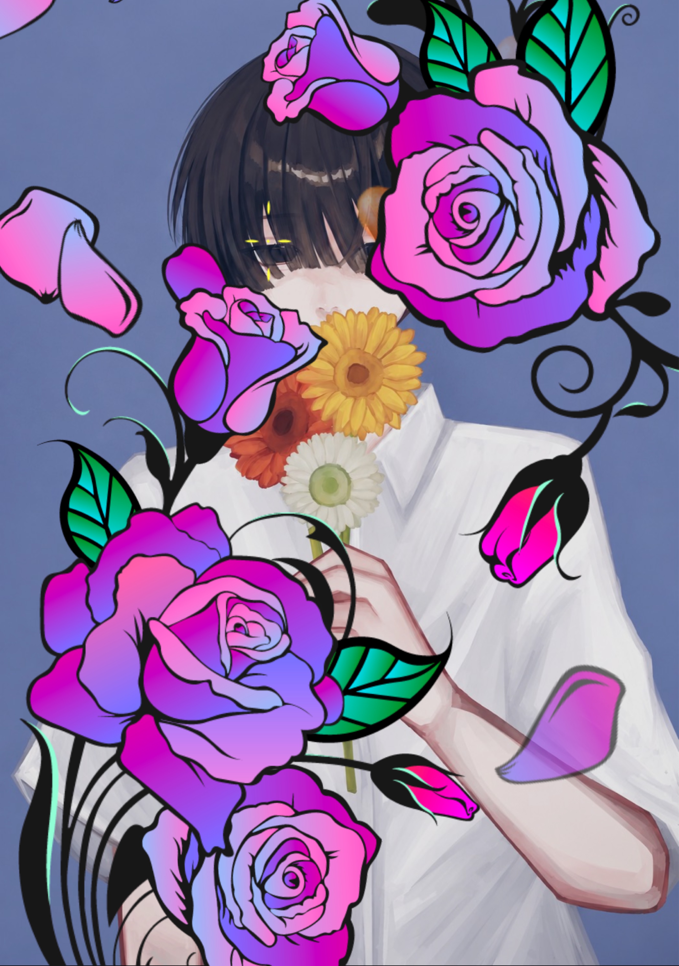 1h￤お昼休憩 .