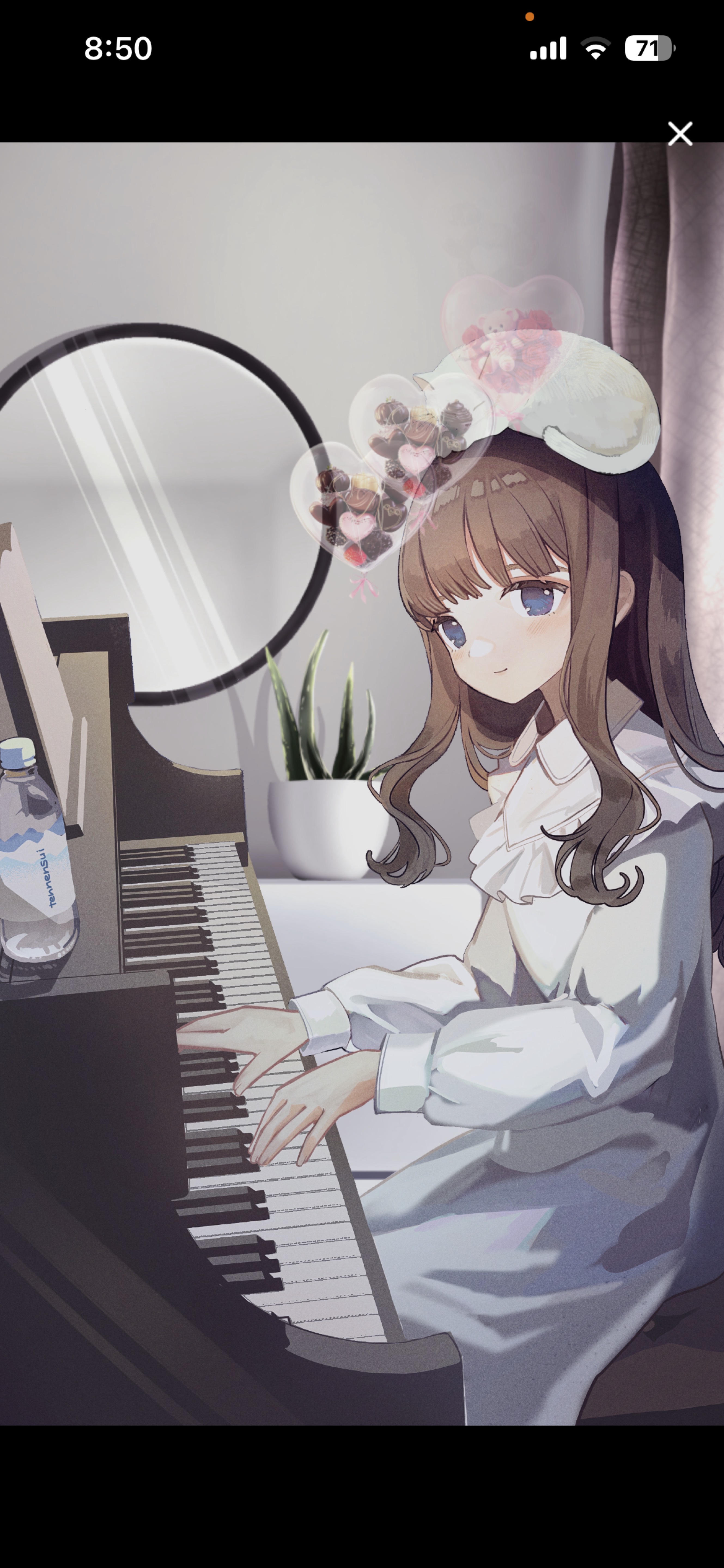 おはゆの水分補給🫧