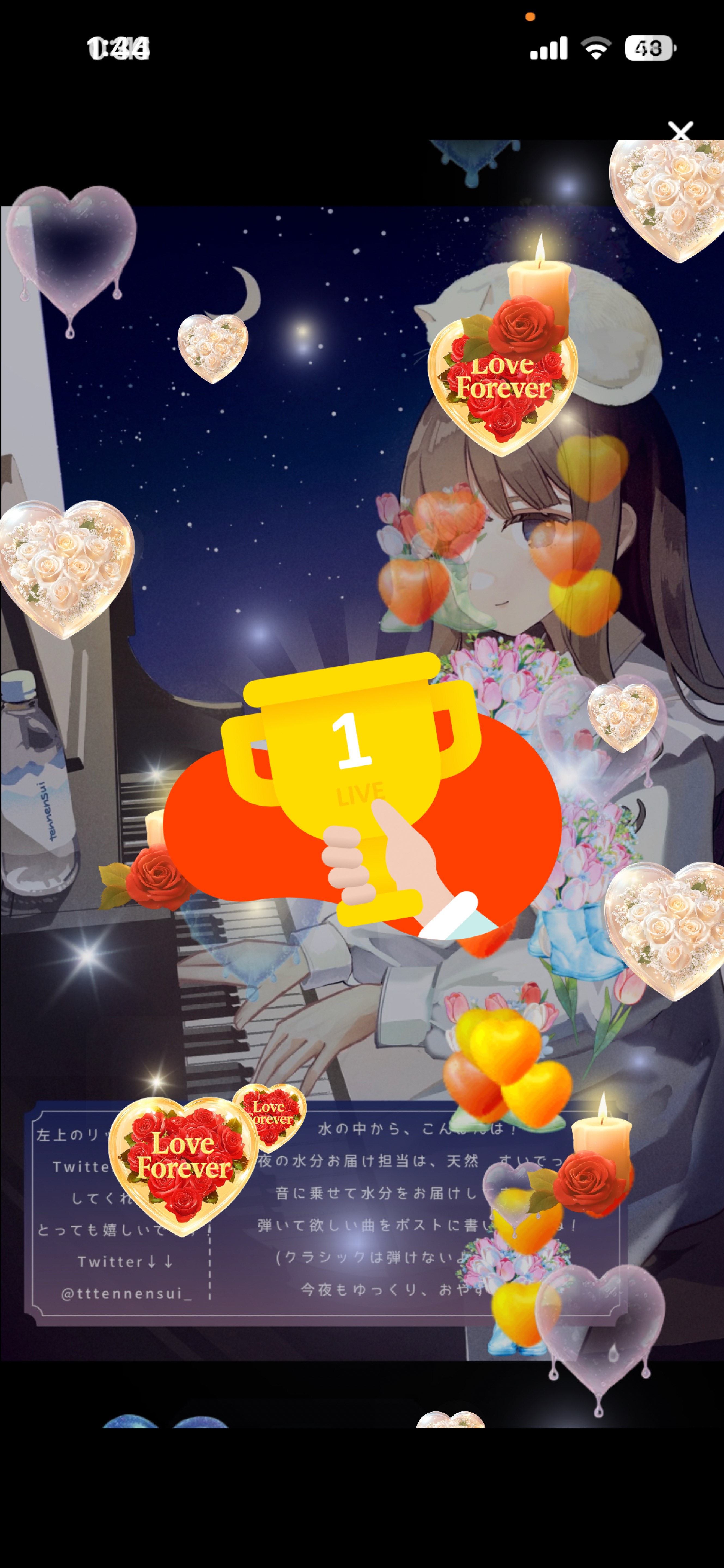 久しぶりの水分補給🫧