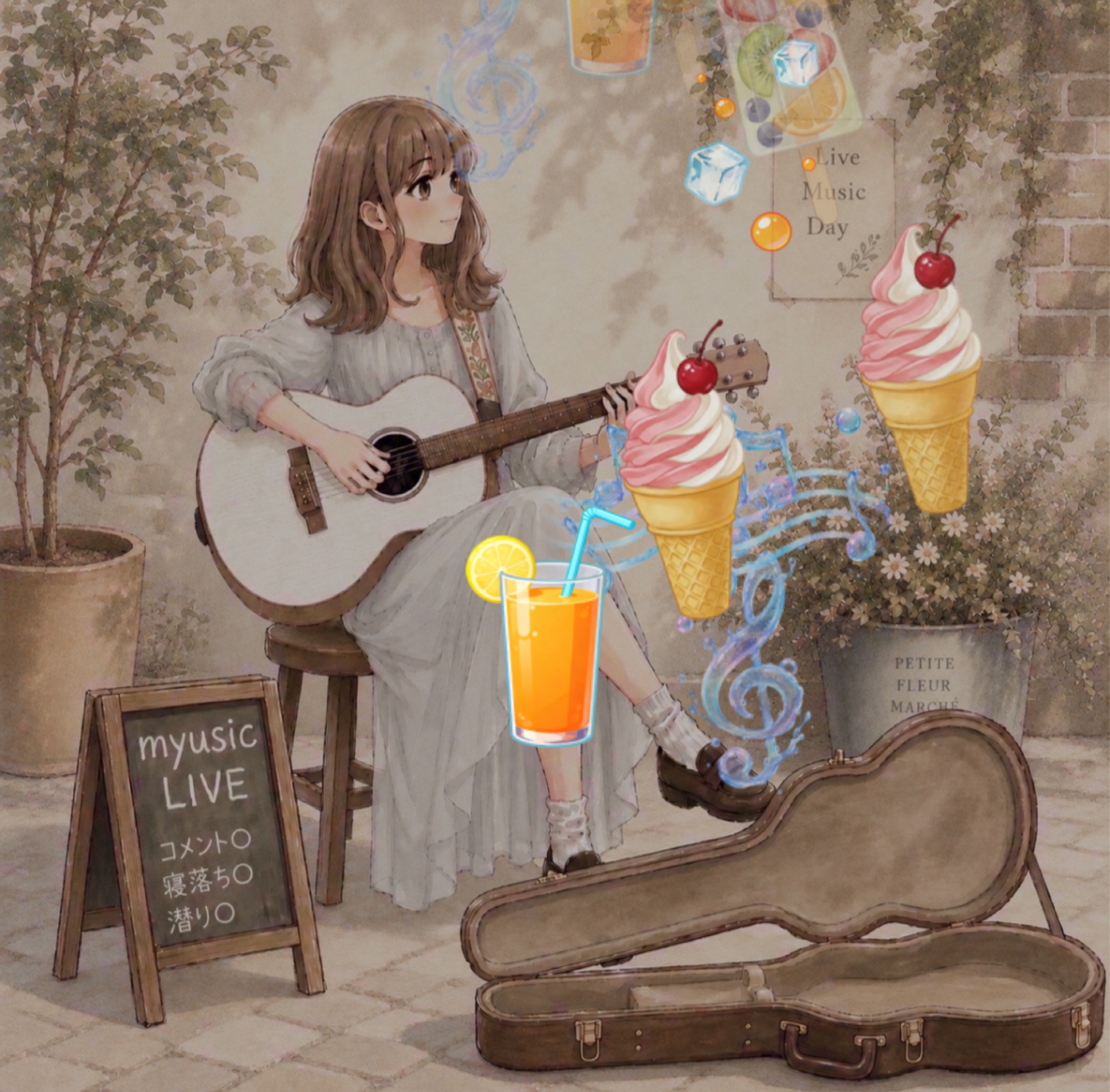 【潜〇】聞き流しやすい弾き語り練𓂃◌