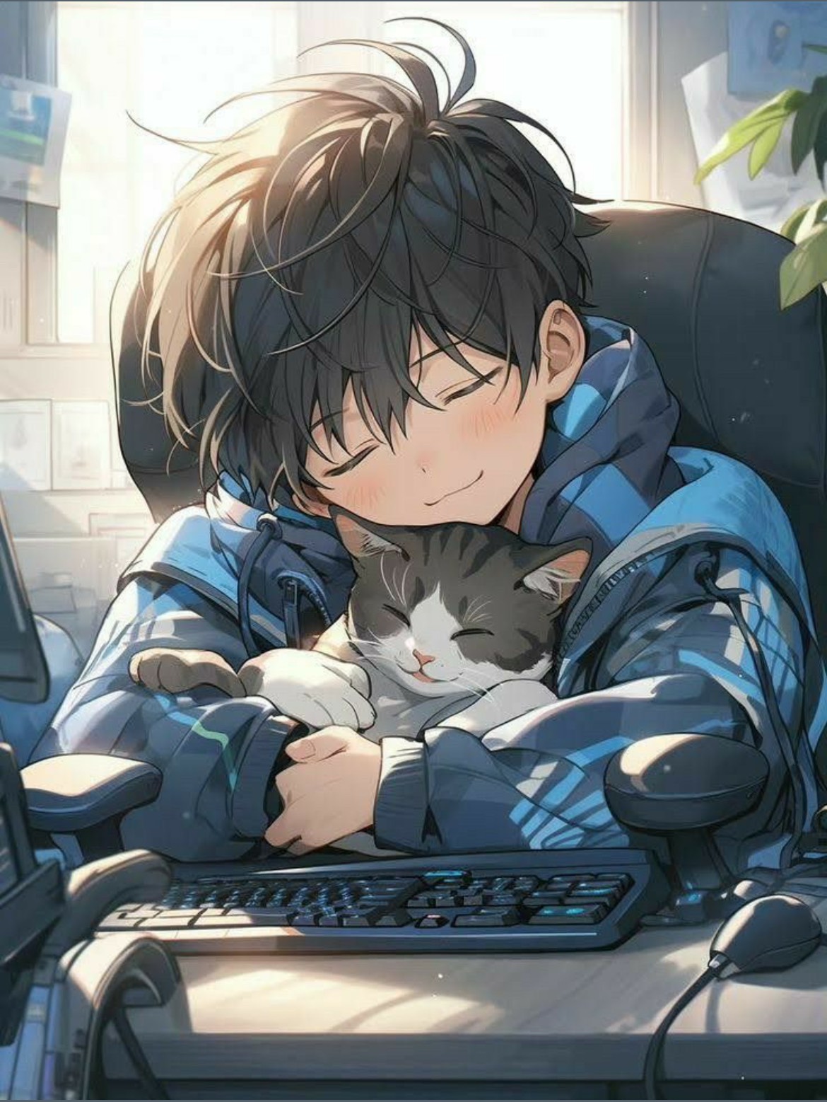 勉強する