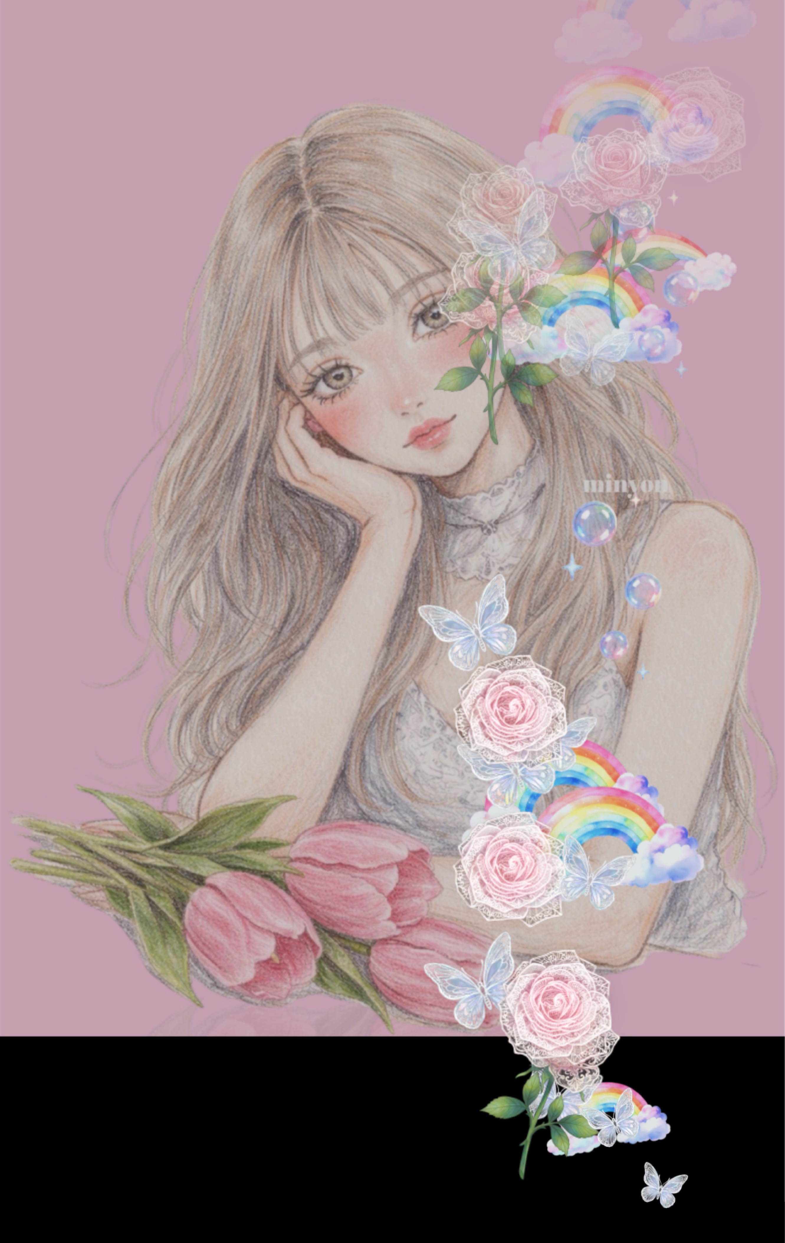 🌷𝐥𝐮𝐧𝐜𝐡𝐭𝐢𝐦𝐞 みにょーん🌷初〇