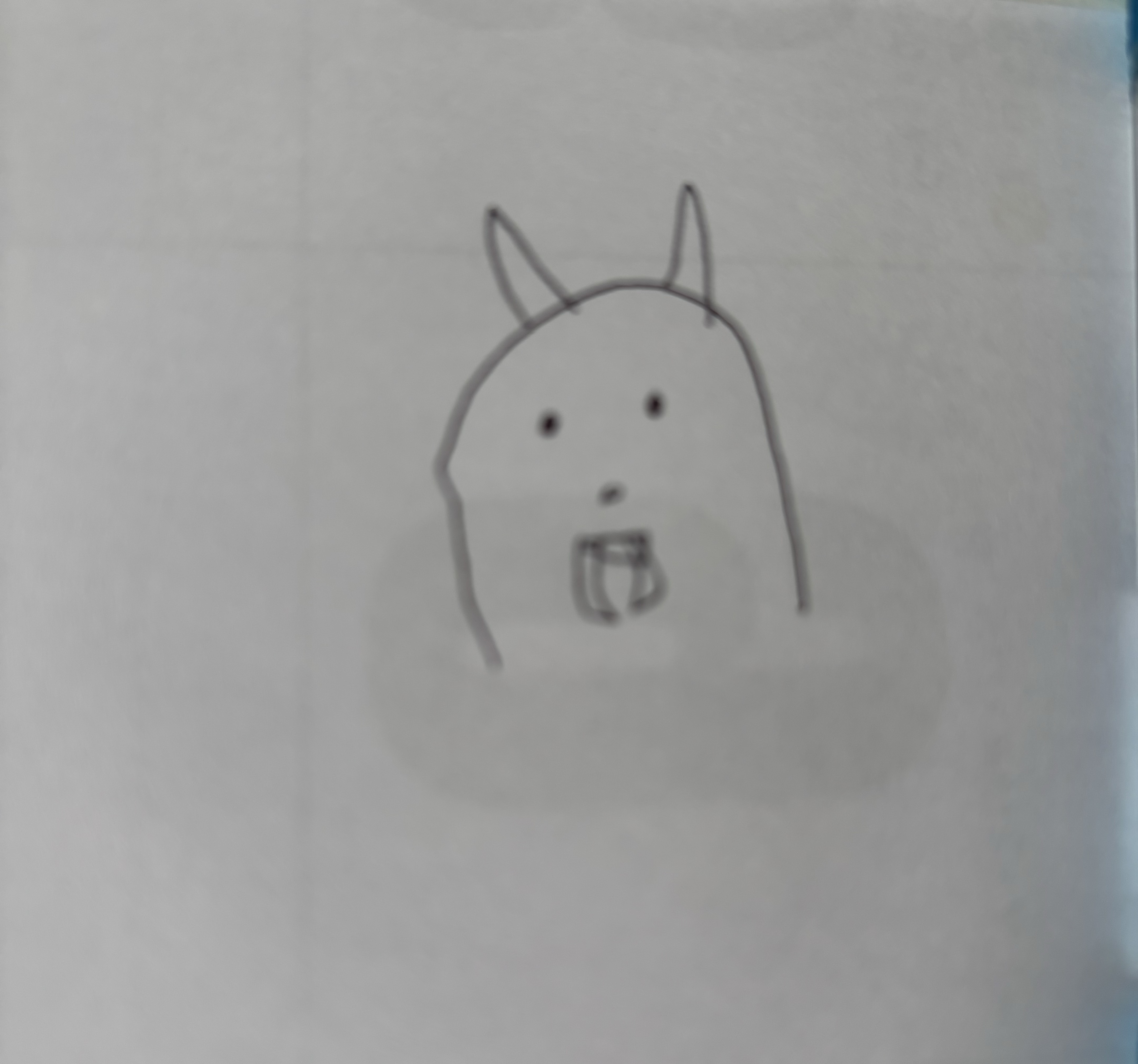 初⭕️絵当てて🖼️お腹が空く声❓