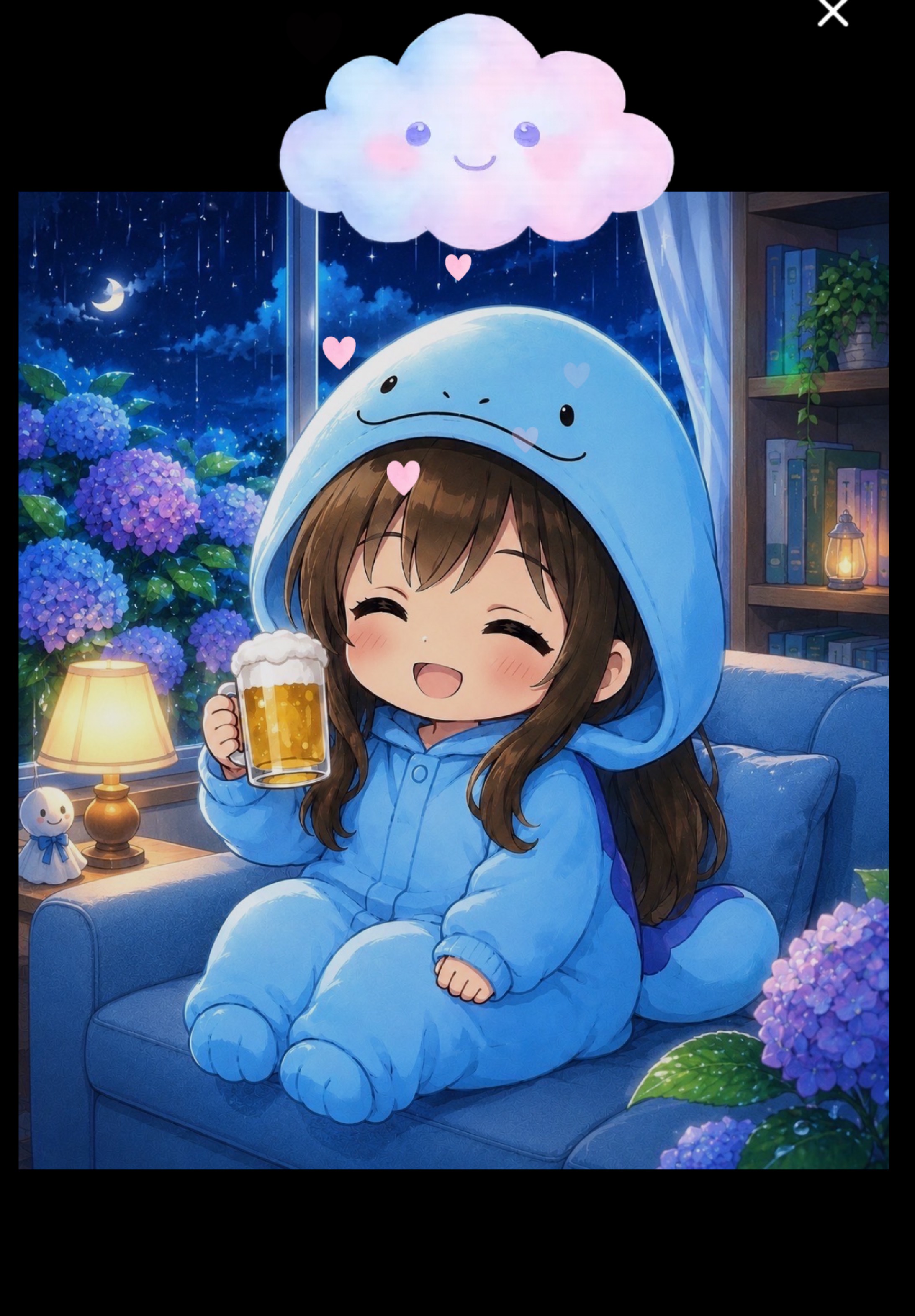 今日ものもー！　初潜寝⭕️