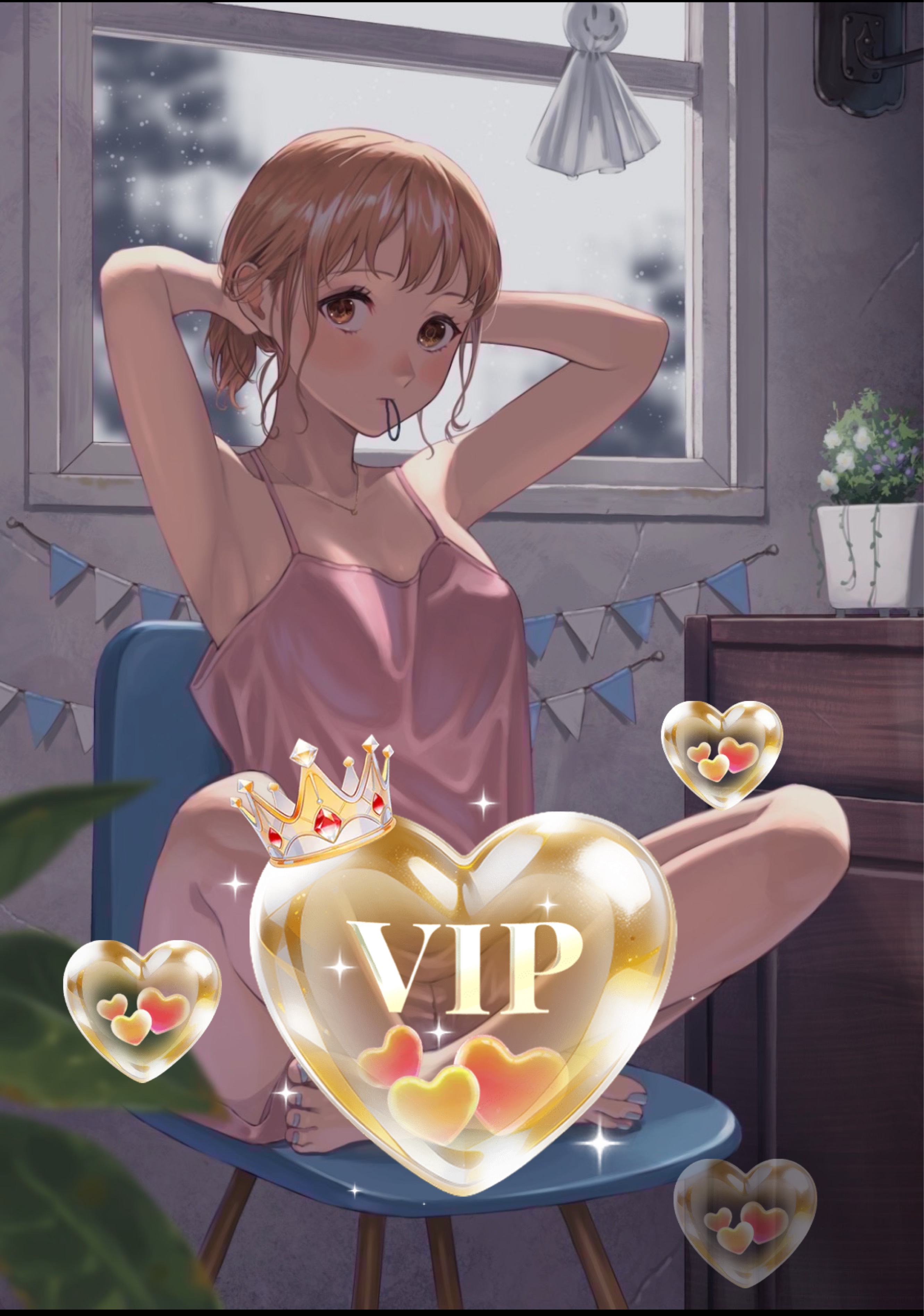 初寝潜◎ハートください!