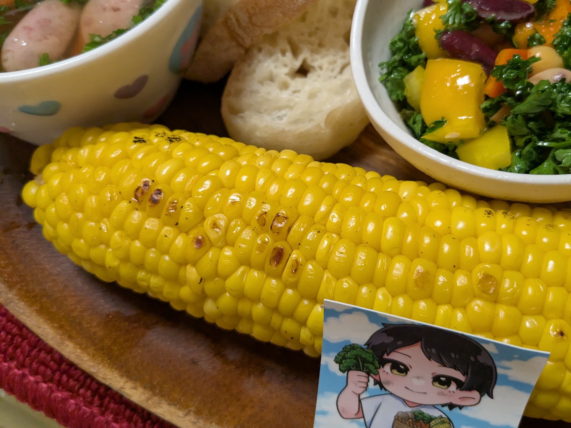 お夕飯のお支度雑談