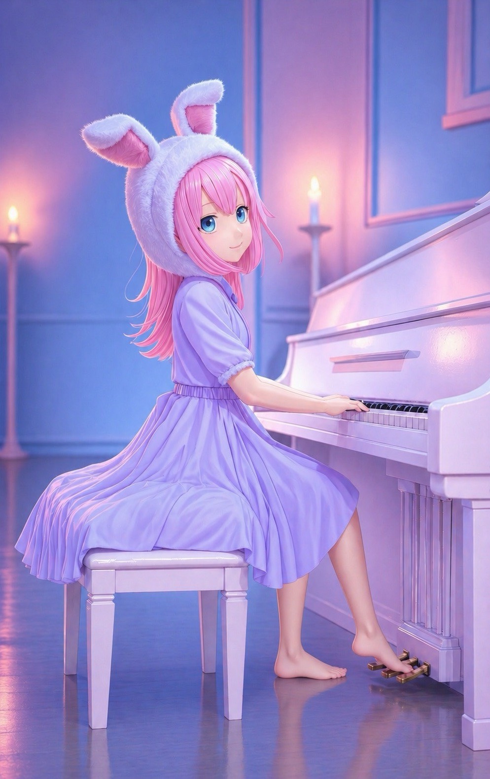 初寝潜◎おひるのおピアノ𓊩