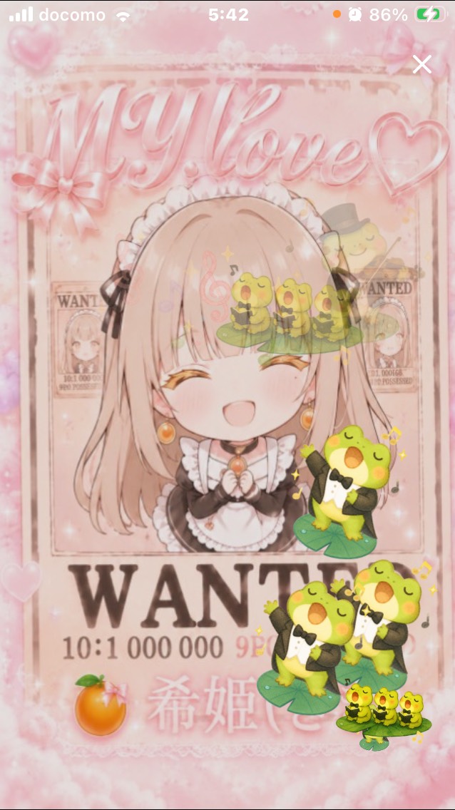 ｷｷﾎﾚﾃ〜🍊ྀི初潜(´˘`◎)おはち