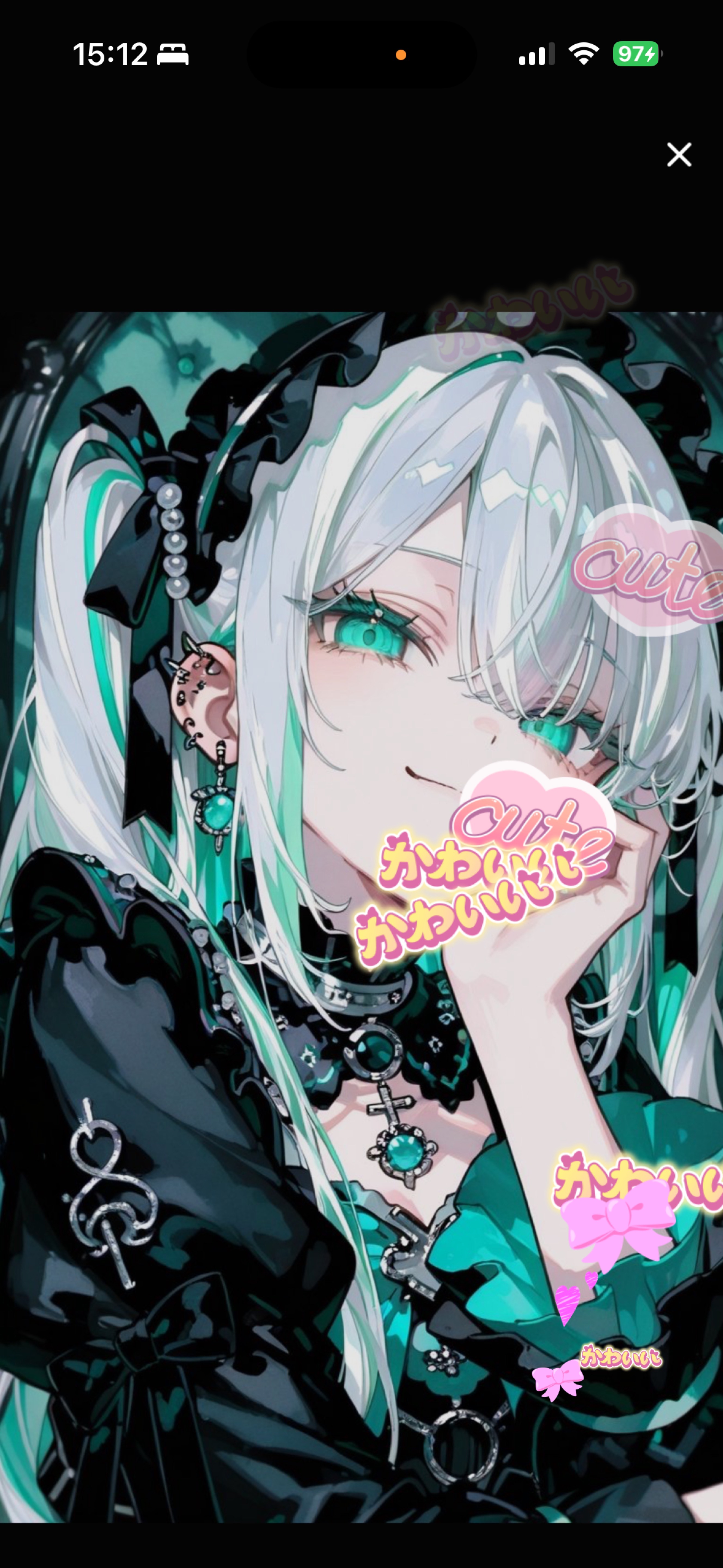 ハート2個分話したい💖