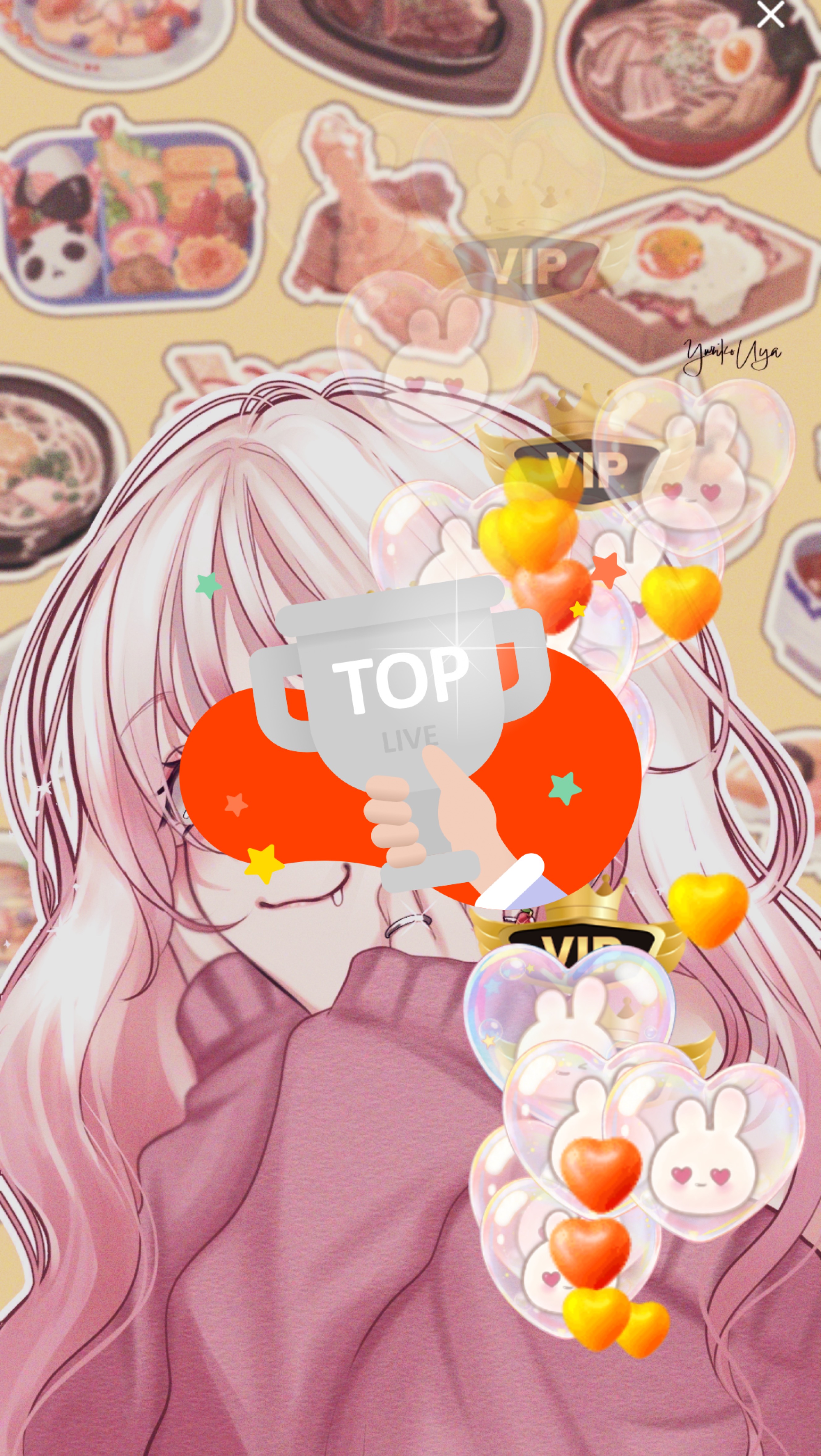 パンツonパンツのヲンナ。お腹が空く声❓