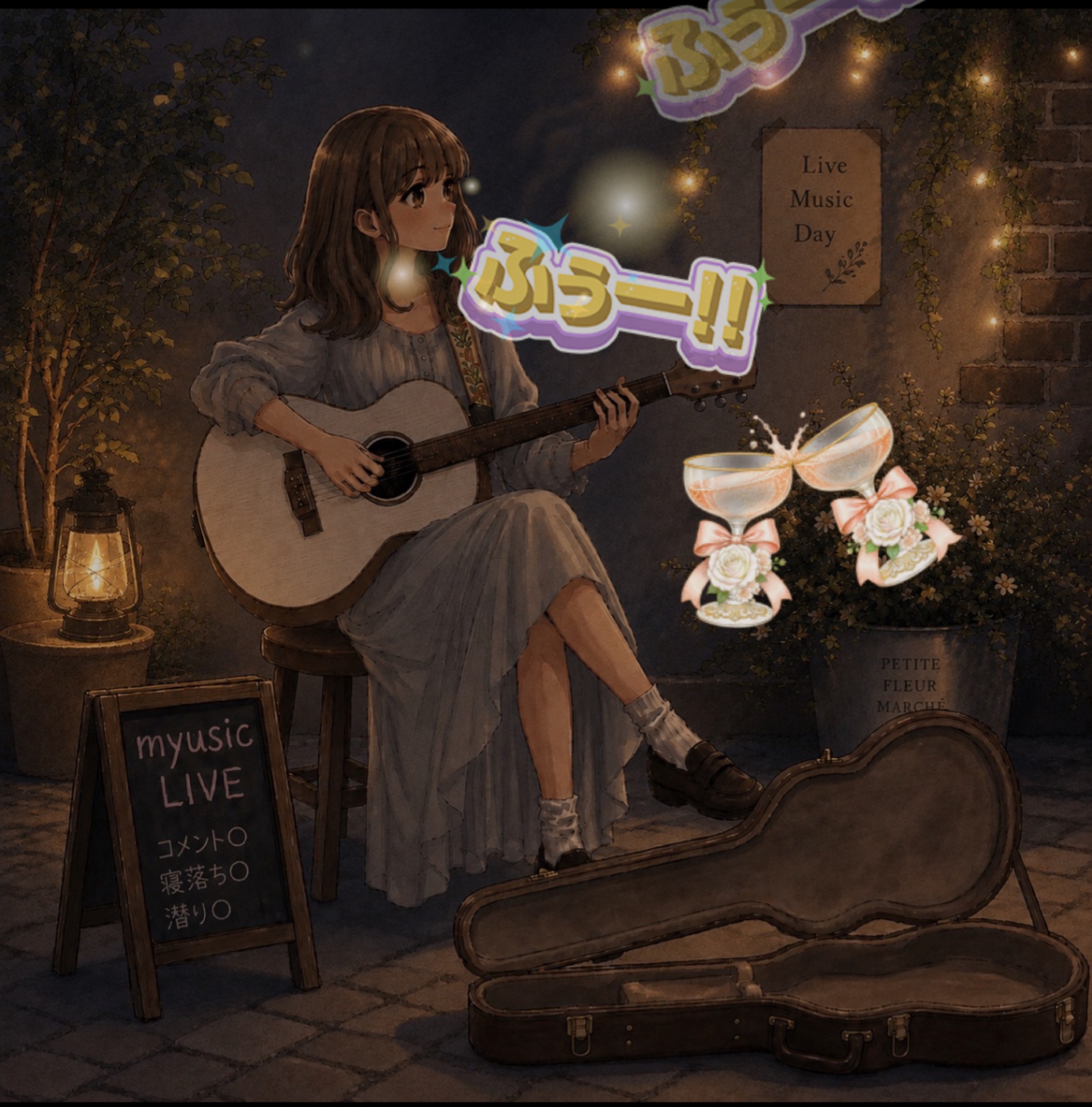 【潜りOK】聞き流し弾き語り練習𓂃◌