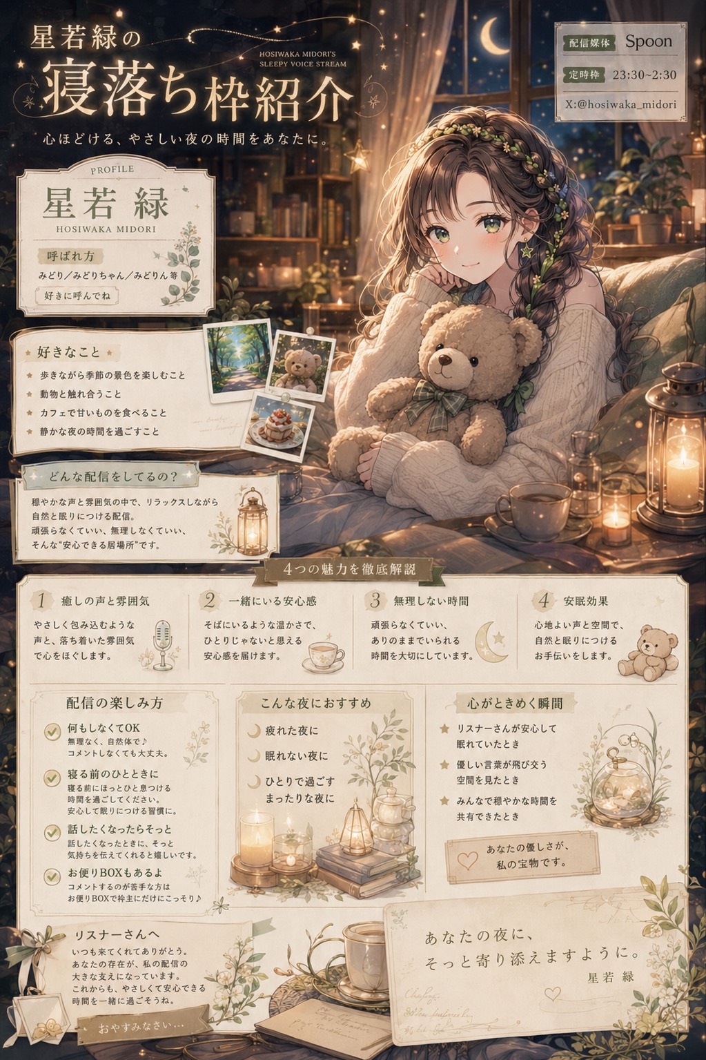 心ほどける優しい夕暮れ🌇🍀* ゚
