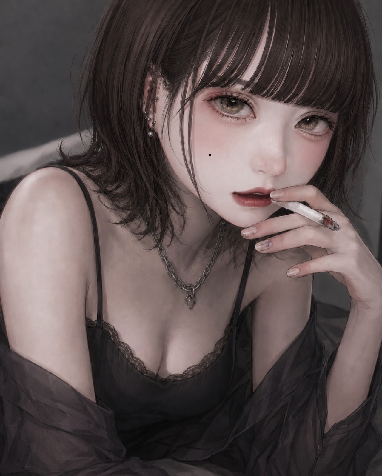 1本付き合って🚬