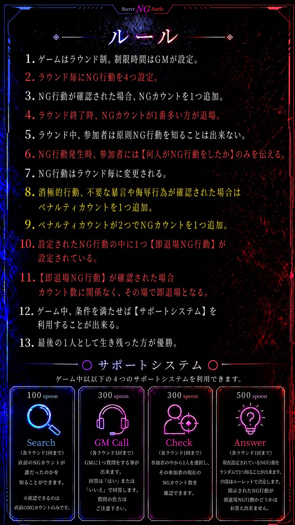 ⚔️Secret NG Battle⚔️