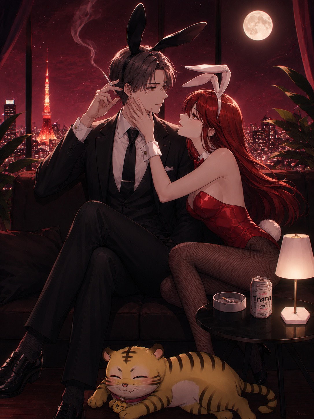 初〇 夜勤前に雑談🐯