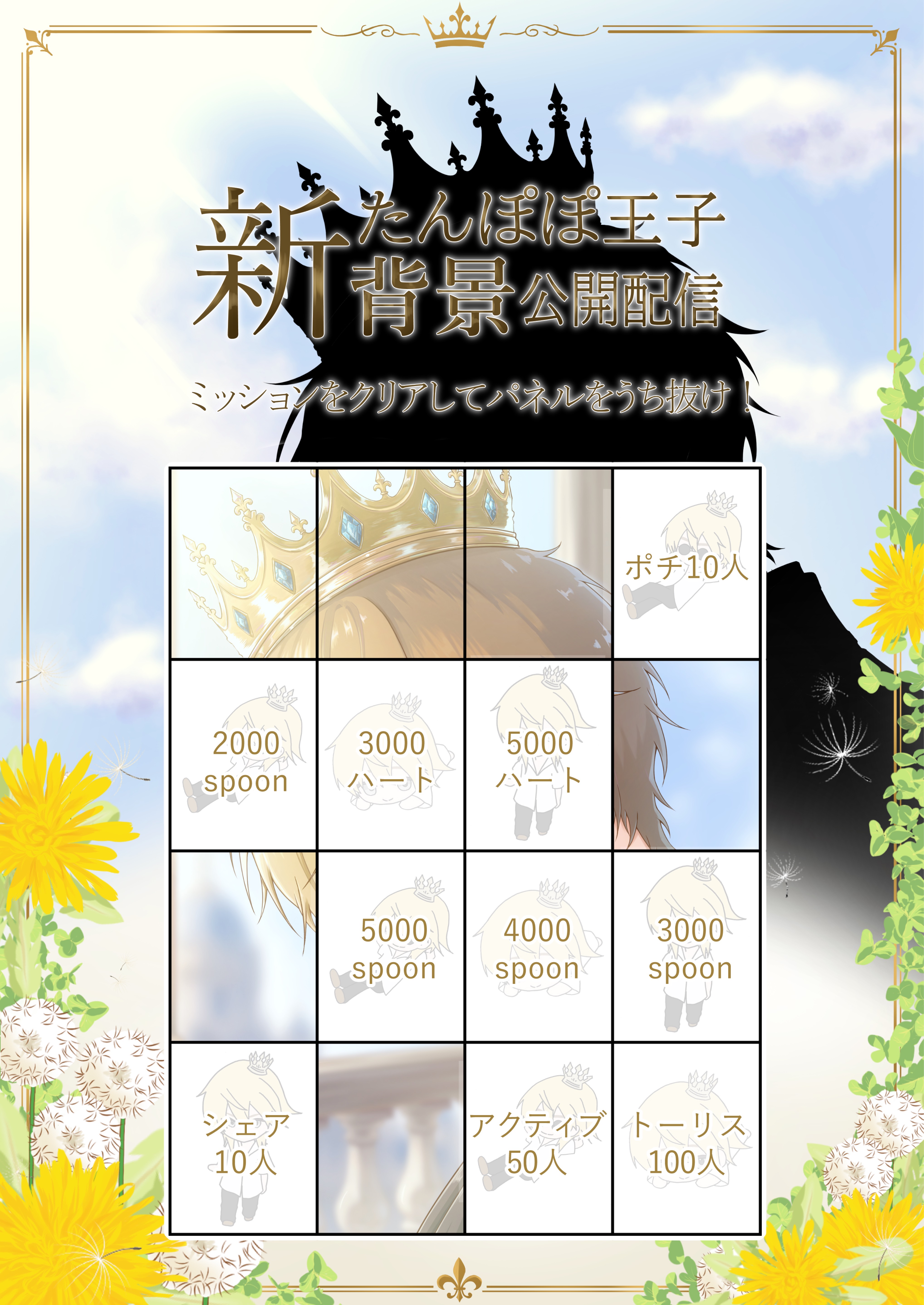 新背景公開パネルミッション‼️
