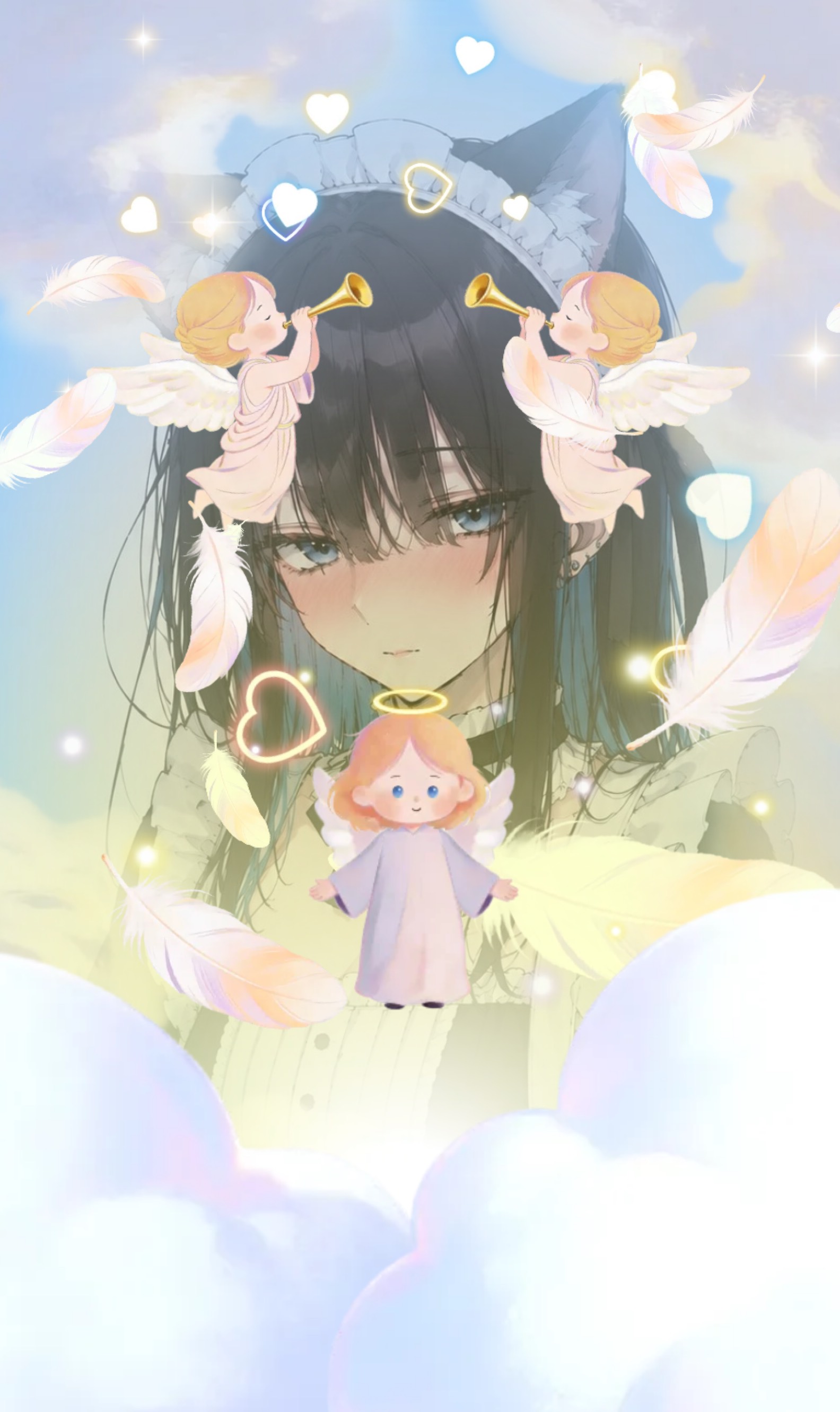 222fan達成記念 にゃんメイド枠❕