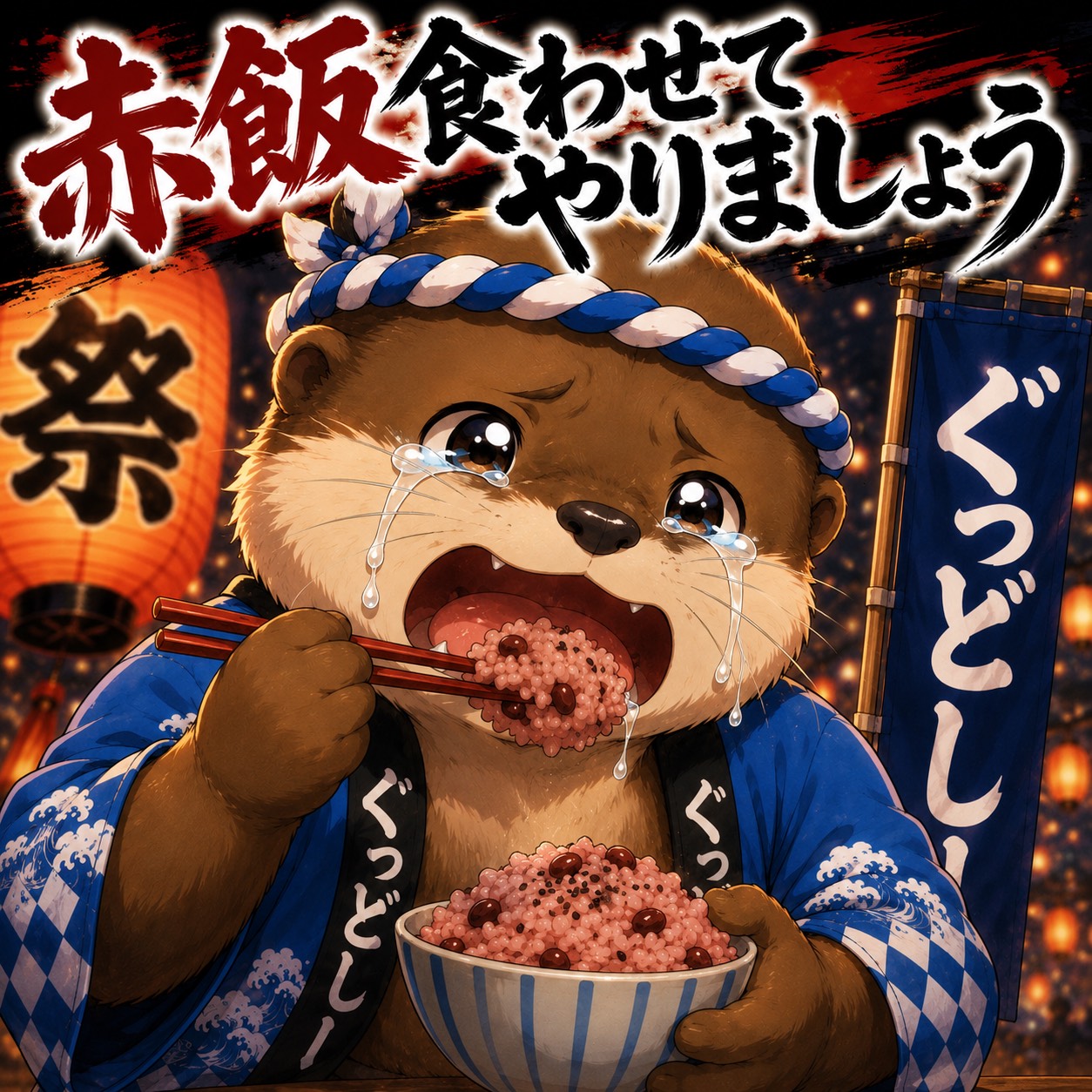 しーちゃんお赤飯美味しいね♥️♥️♥️♥