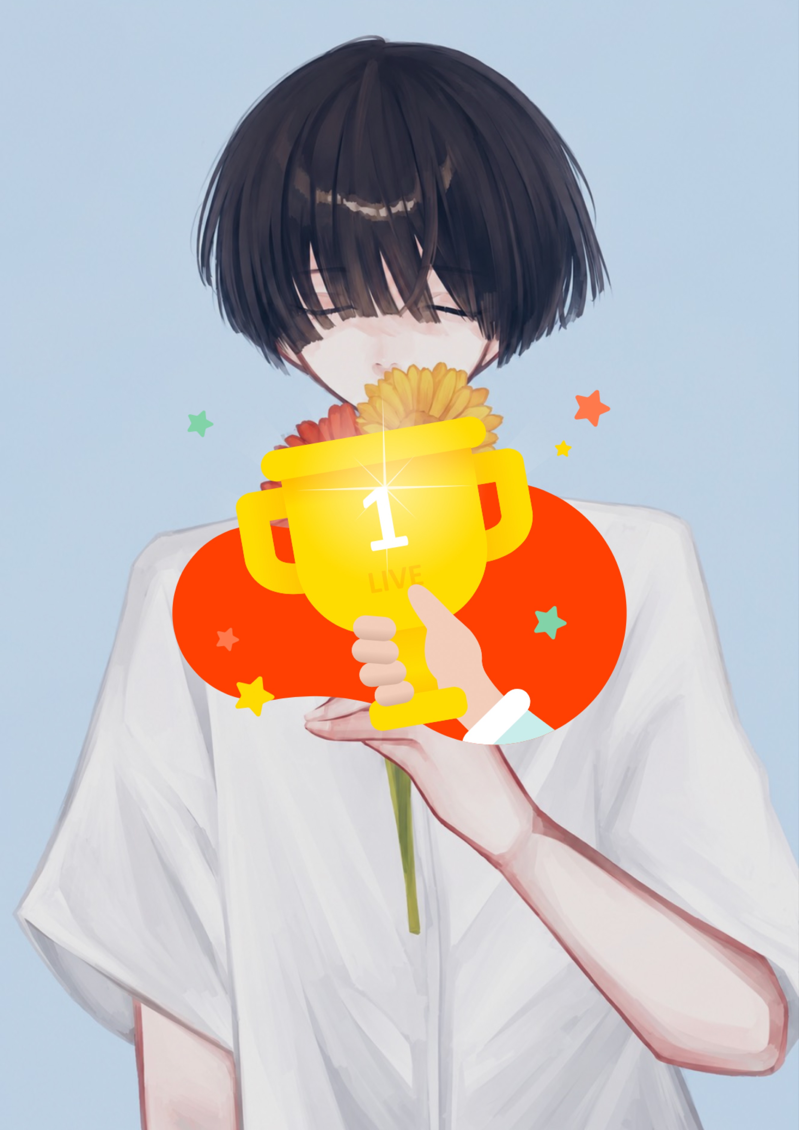 のんびり話してます