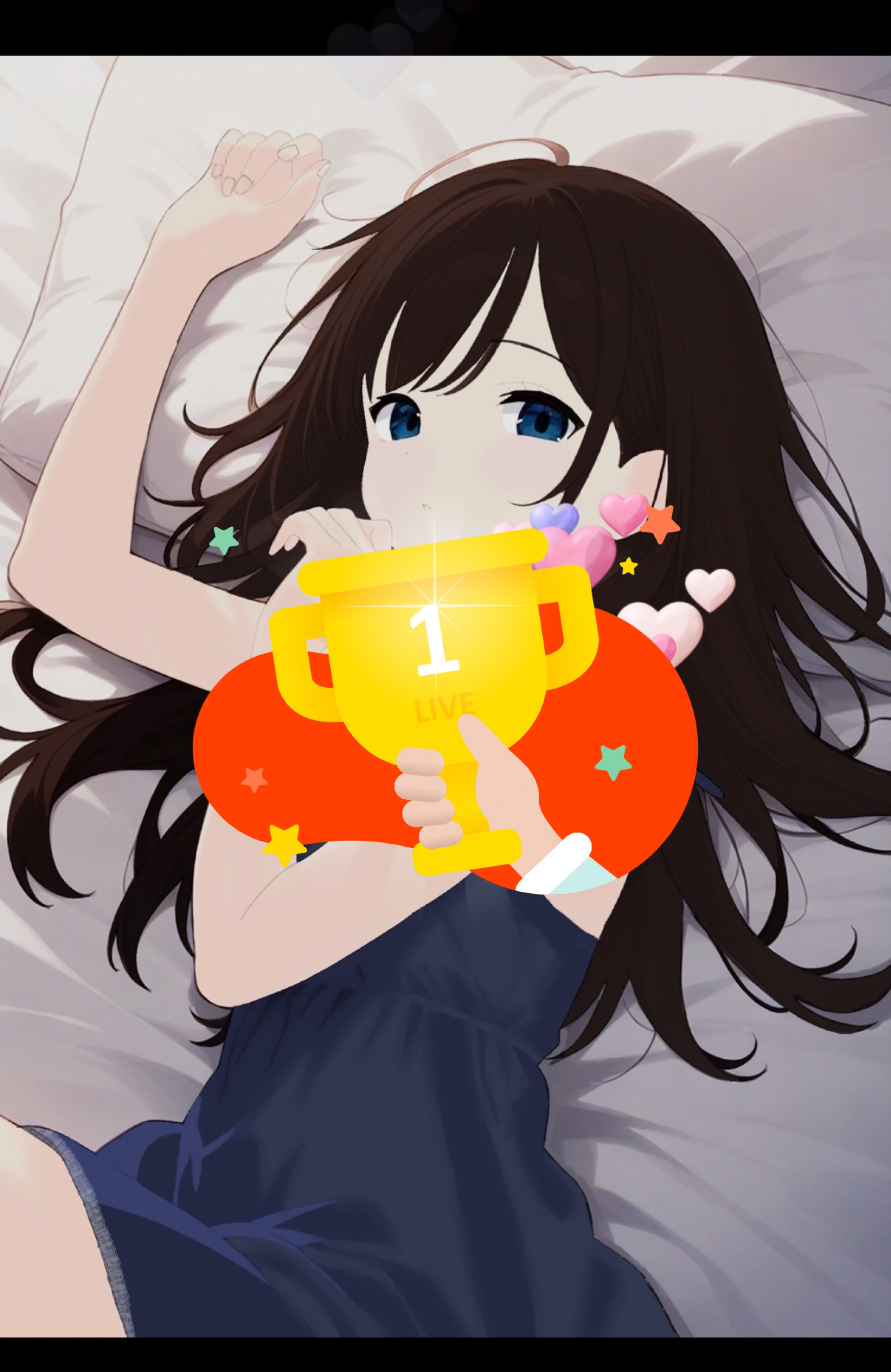 初寝潜◎ おやすみの前に