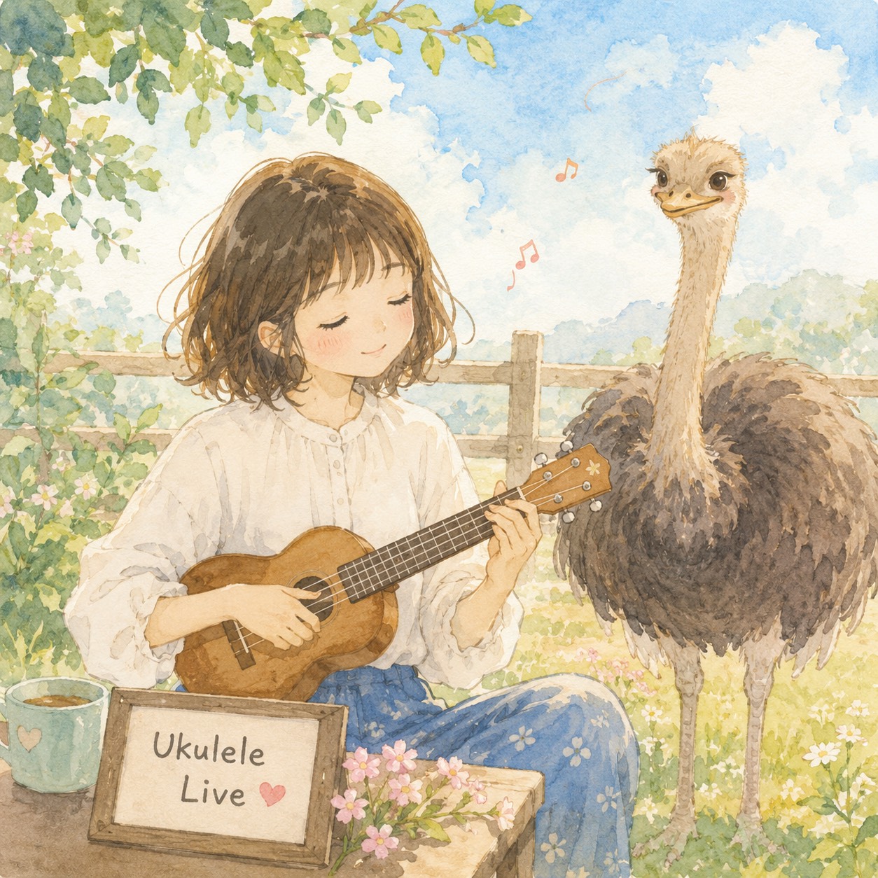 ウクレレ弾き語り